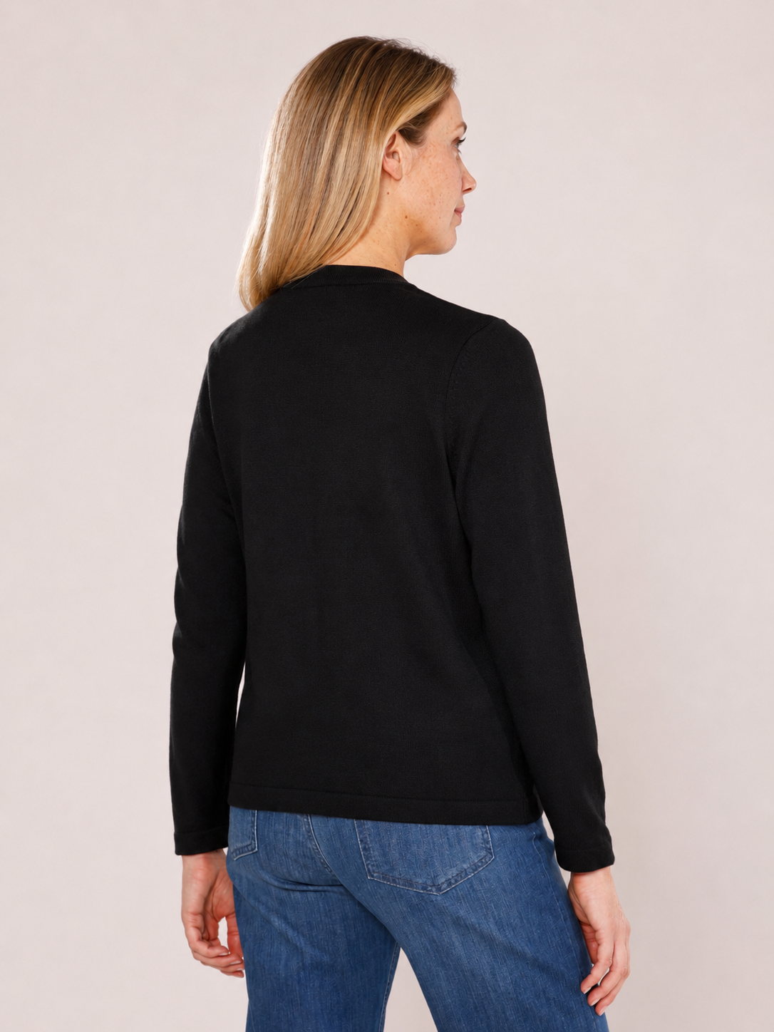 Giletpull Noir Gollehaug ( 12028/999 )