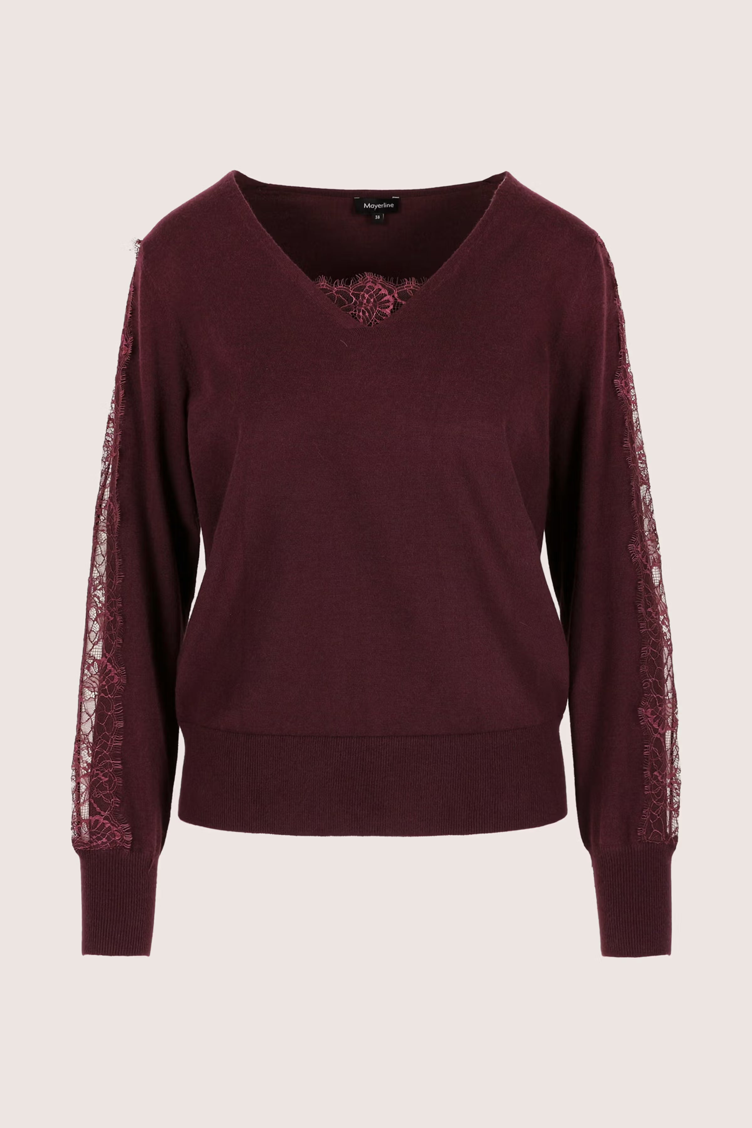 Pull aubergine Mayerline ( Amour 6619/900 )