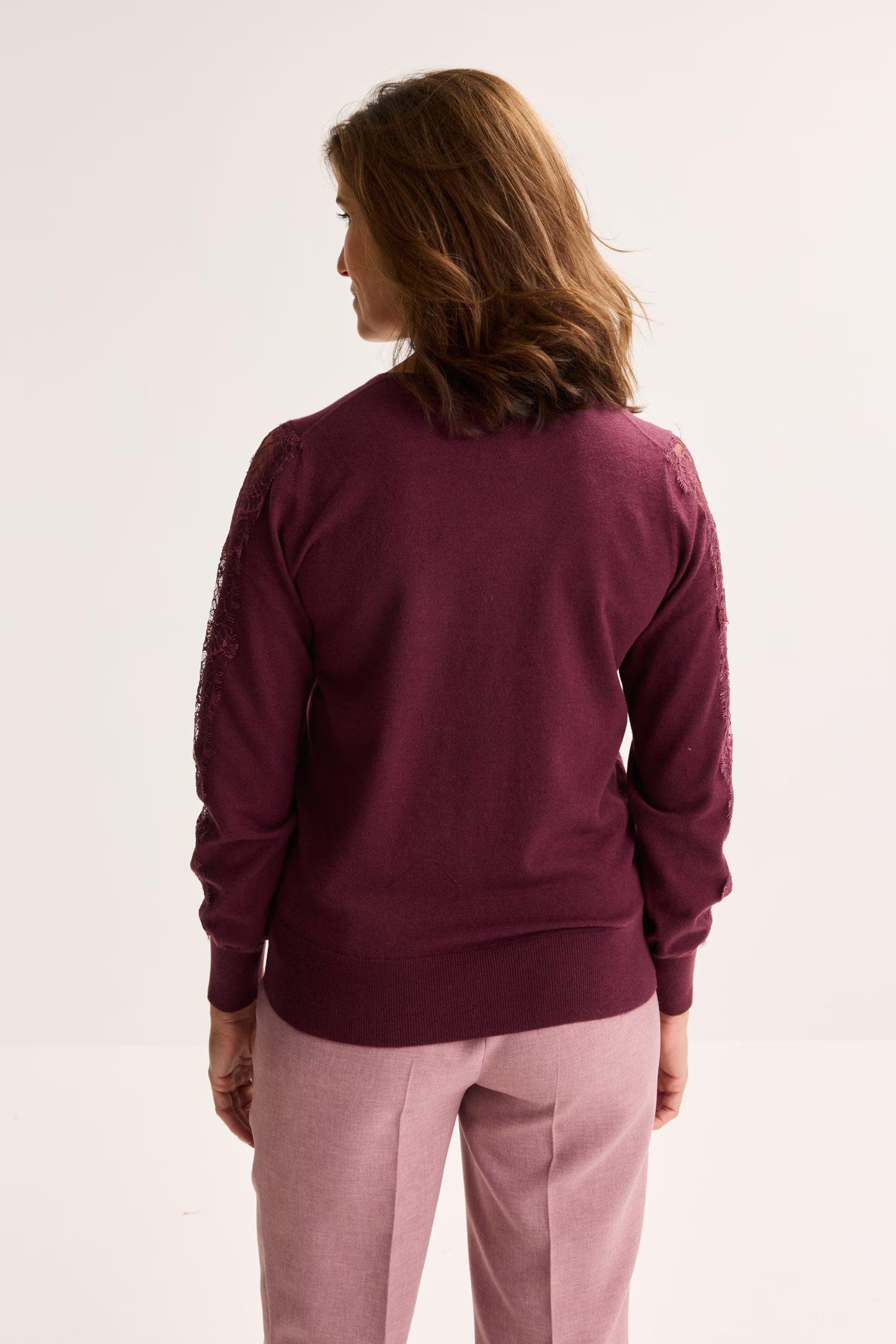 Pull aubergine Mayerline ( Amour 6619/900 )
