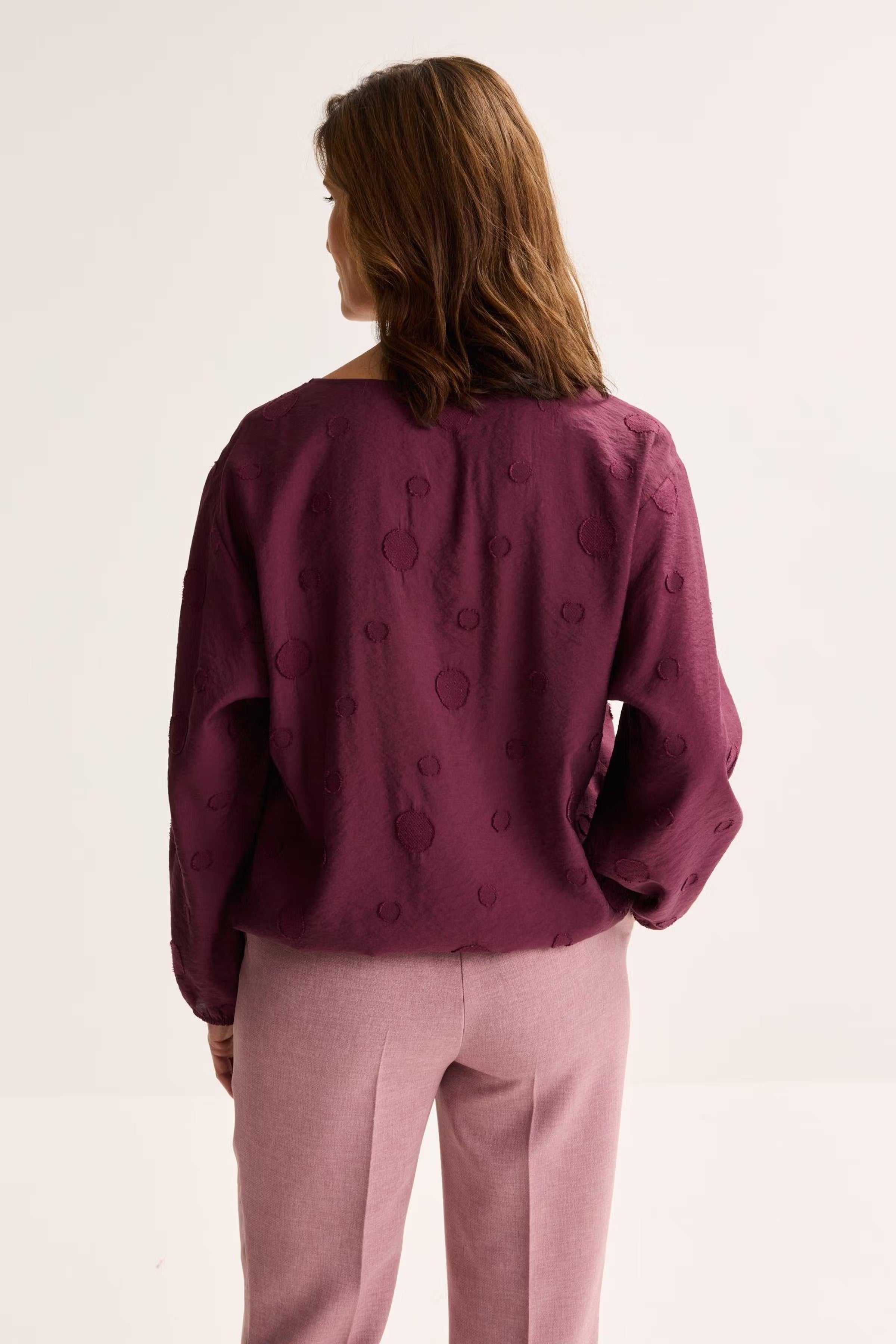 Chemisier Aubergine Mayerline ( Judan 6053/900 )