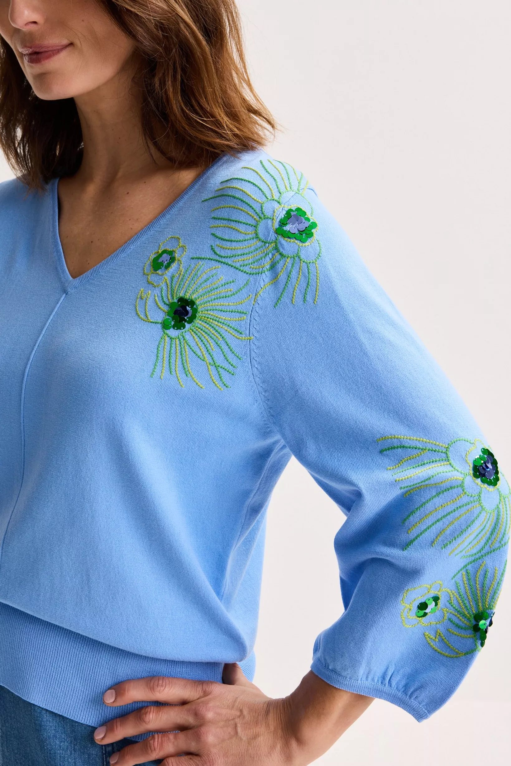 Pull Bleekblauw Mayerline ( Arizona 5662/531 )