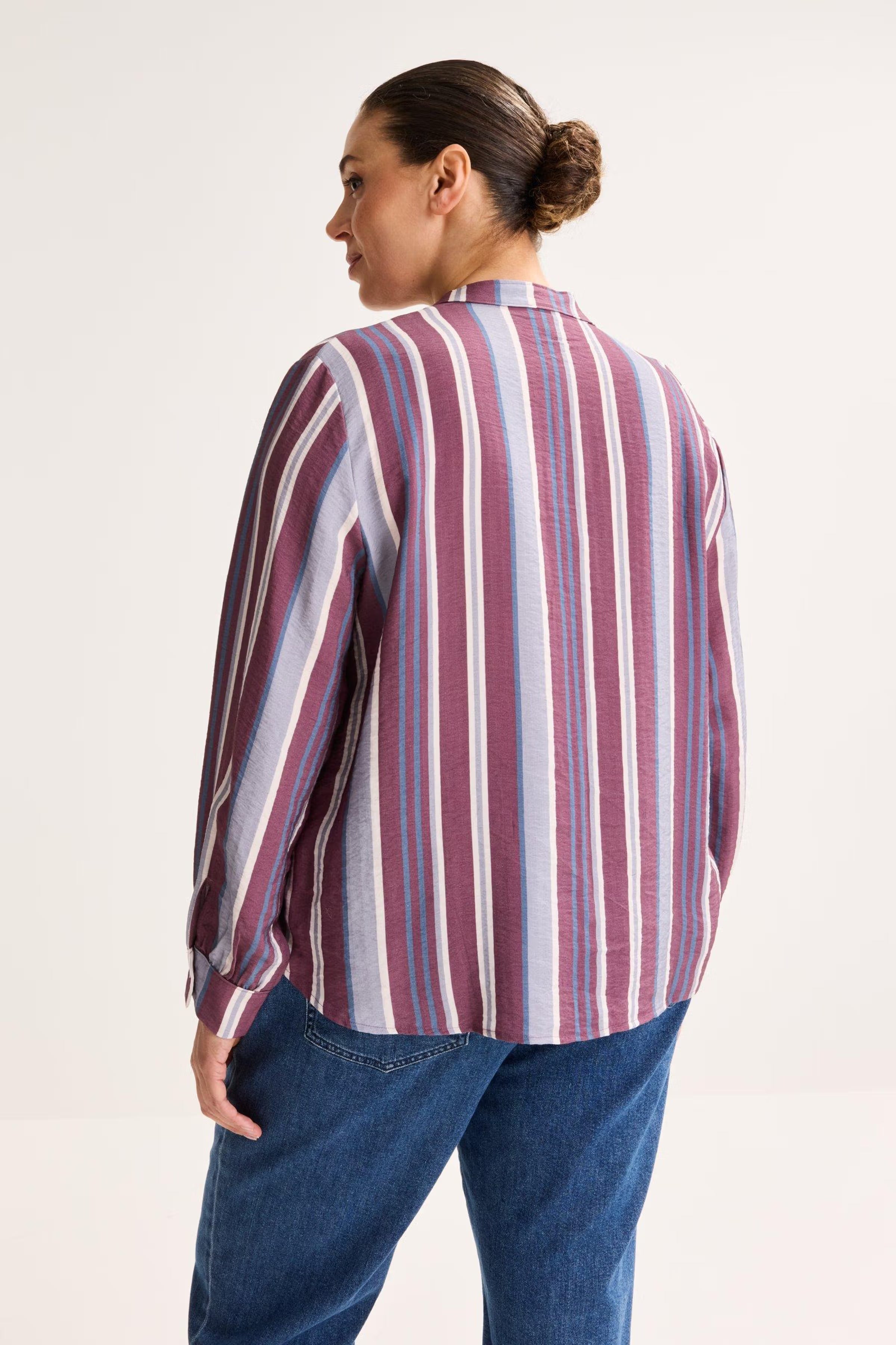 Chemisier Aubergine Mayerline (Jilly 6804/717)