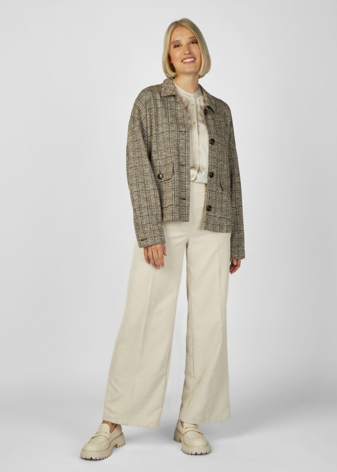 Vest Bruin Lecomte ( 614220/1631 ) - Delaere Womenswear