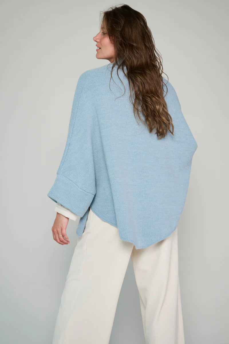 Giletpull Bleekblauw Marie Mero ( Cp70/Sky ) - Delaere Womenswear