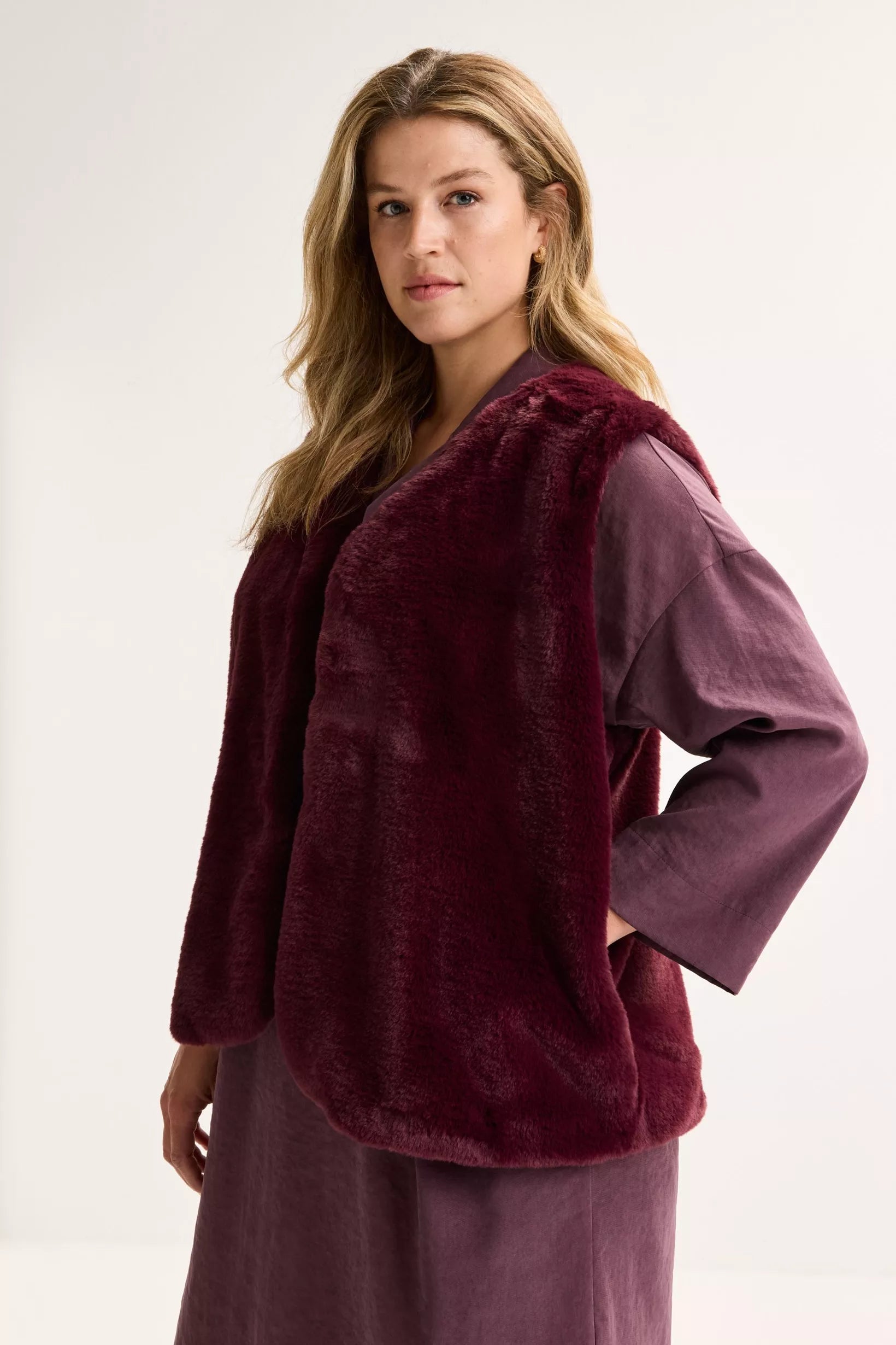 Giletvest Bordeaux Mayerline ( Adolo 4029/975 )