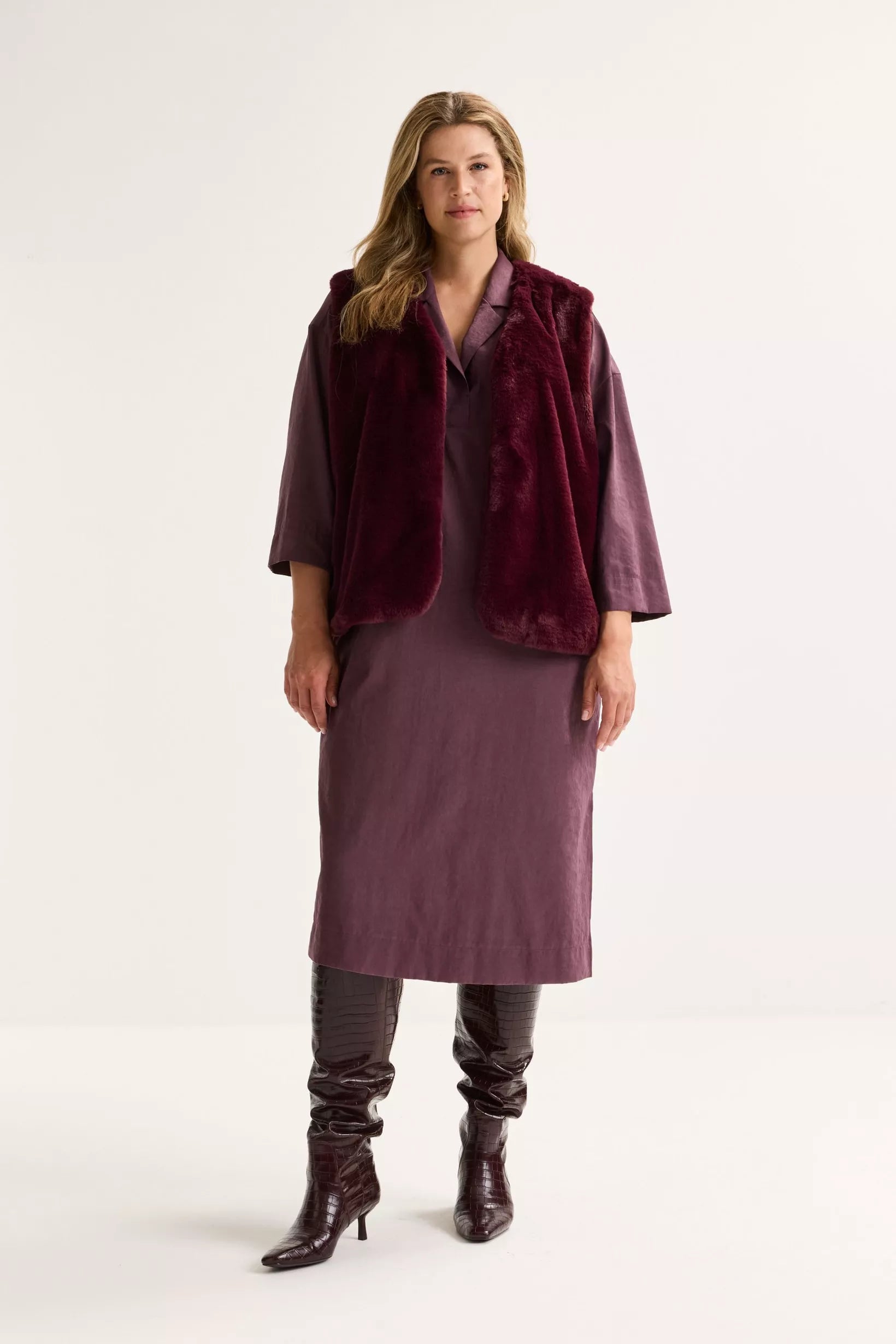 Giletvest Bordeaux Mayerline ( Adolo 4029/975 )