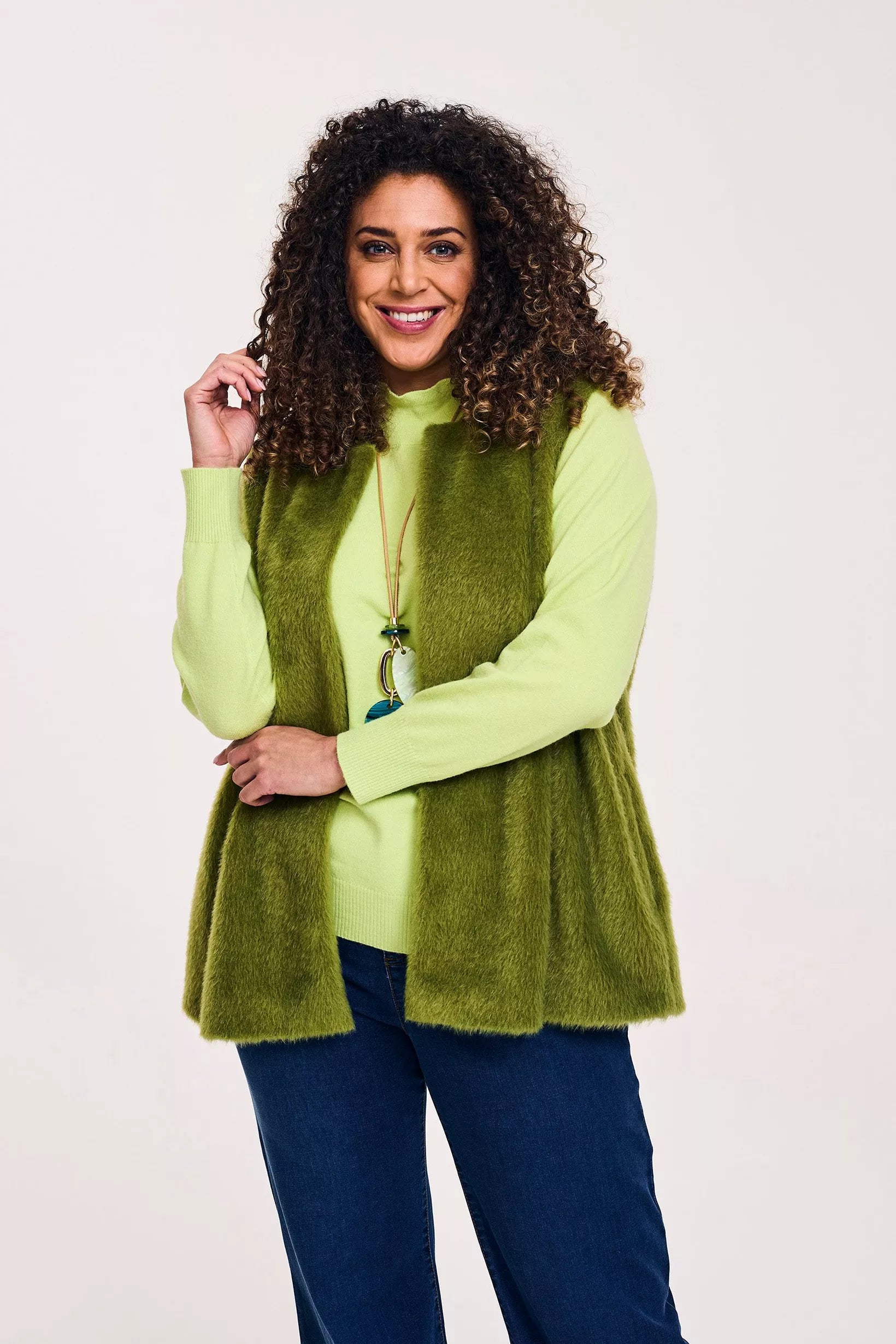 Gilet gilet Vert olive Mayerline ( Adenice 2056/314 )