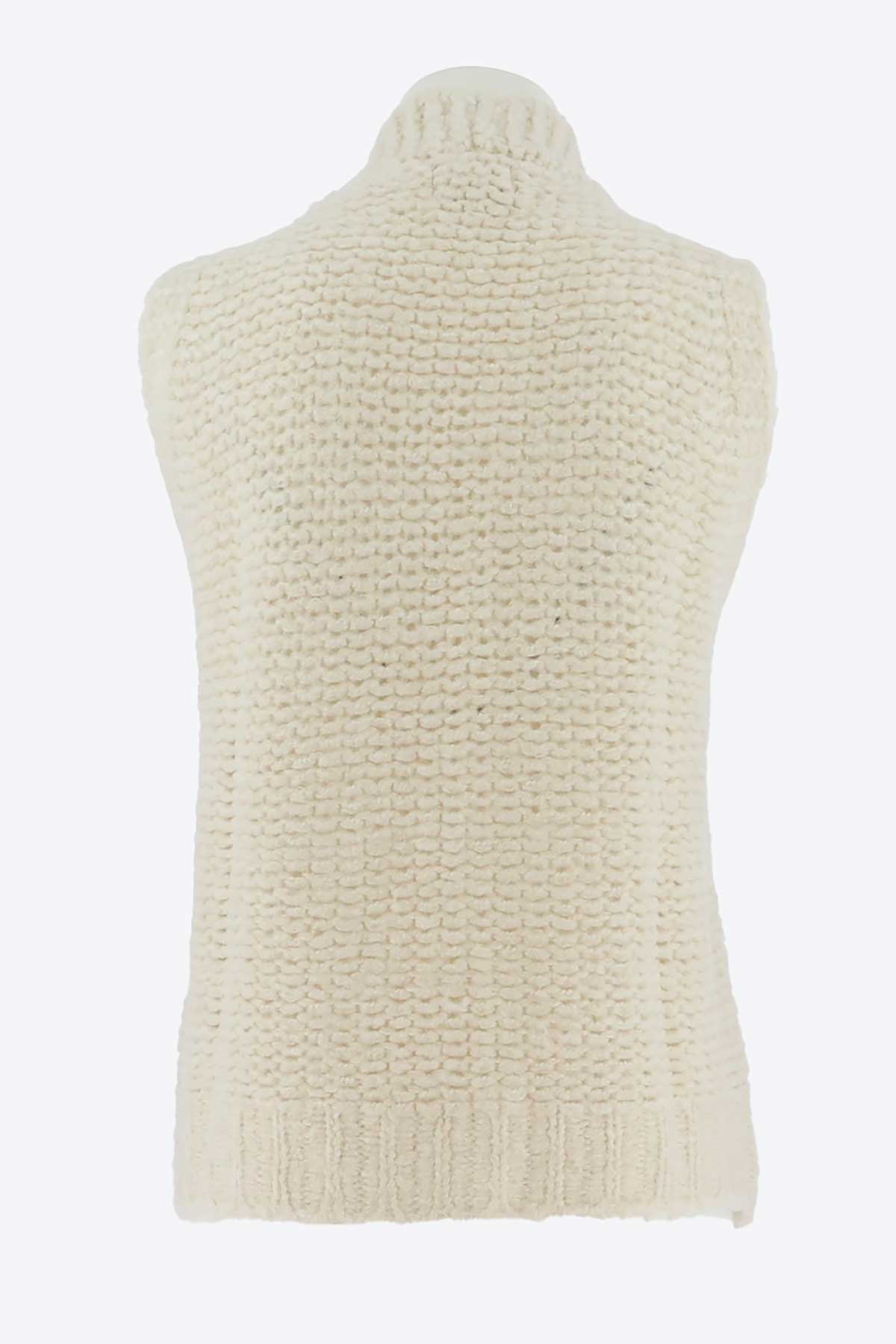 Pull sans manches Écru Signe Nature ( 843097 )