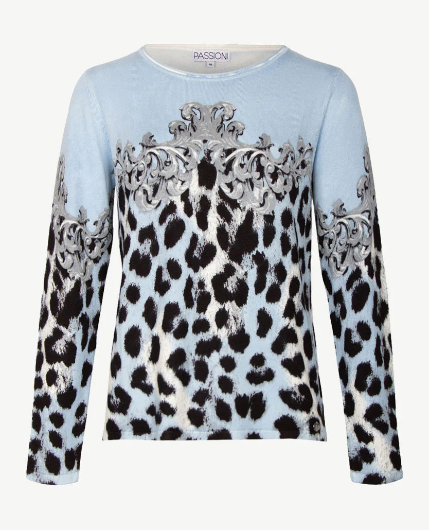 Pull Bleekblauw Passioni ( 18154 )
