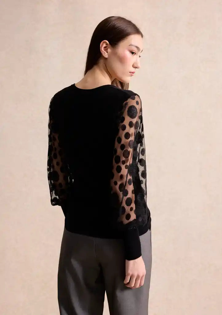 Pull Zwart Leo & Ugo ( Bh717/Black )