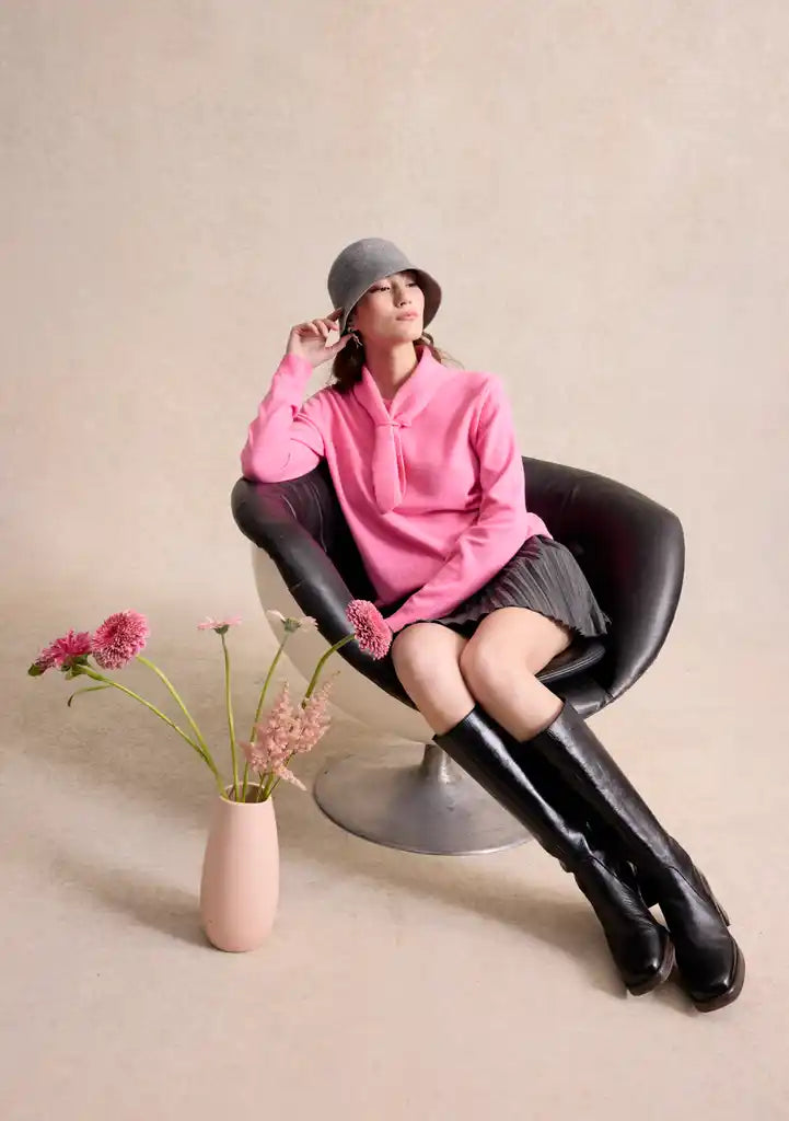 Pull Fuchia Leo & Ugo ( Hh360/Neon Pink )