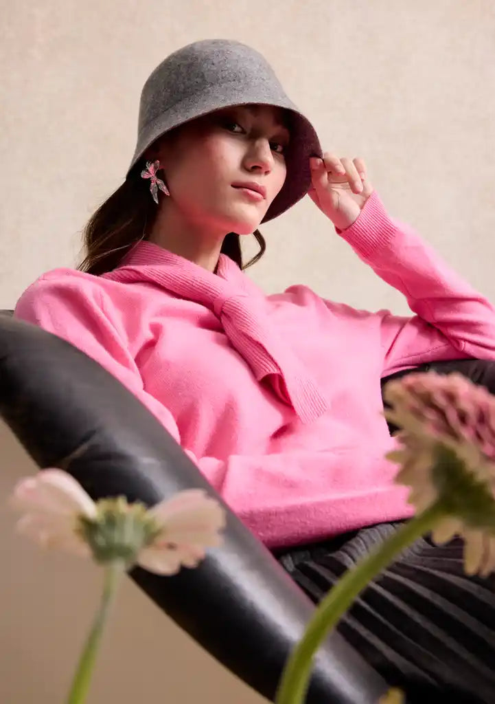 Pull Fuchia Leo & Ugo ( Hh360/Neon Pink )