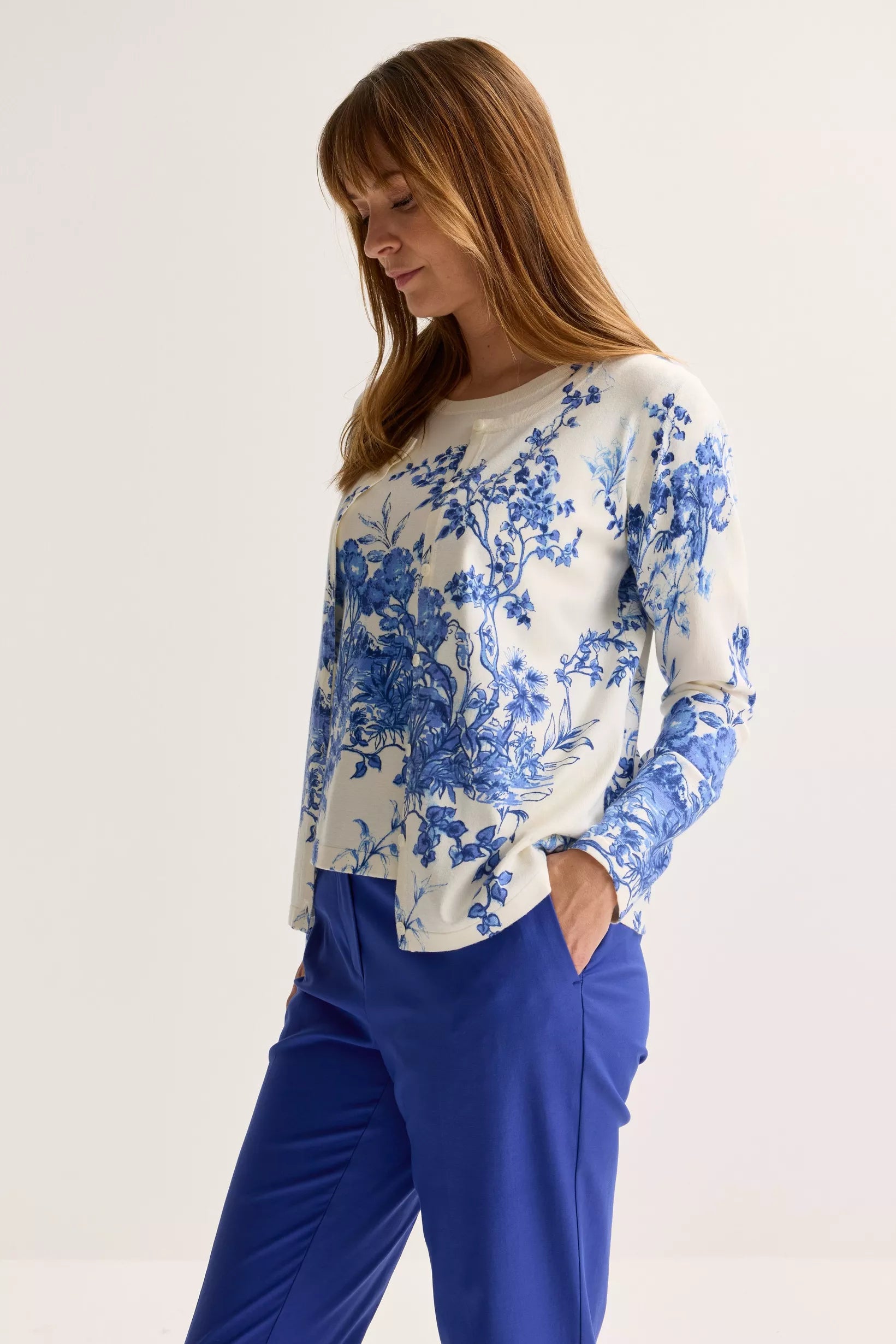 Giletpull Blauw Mayerline ( Aladin 5604/362 )