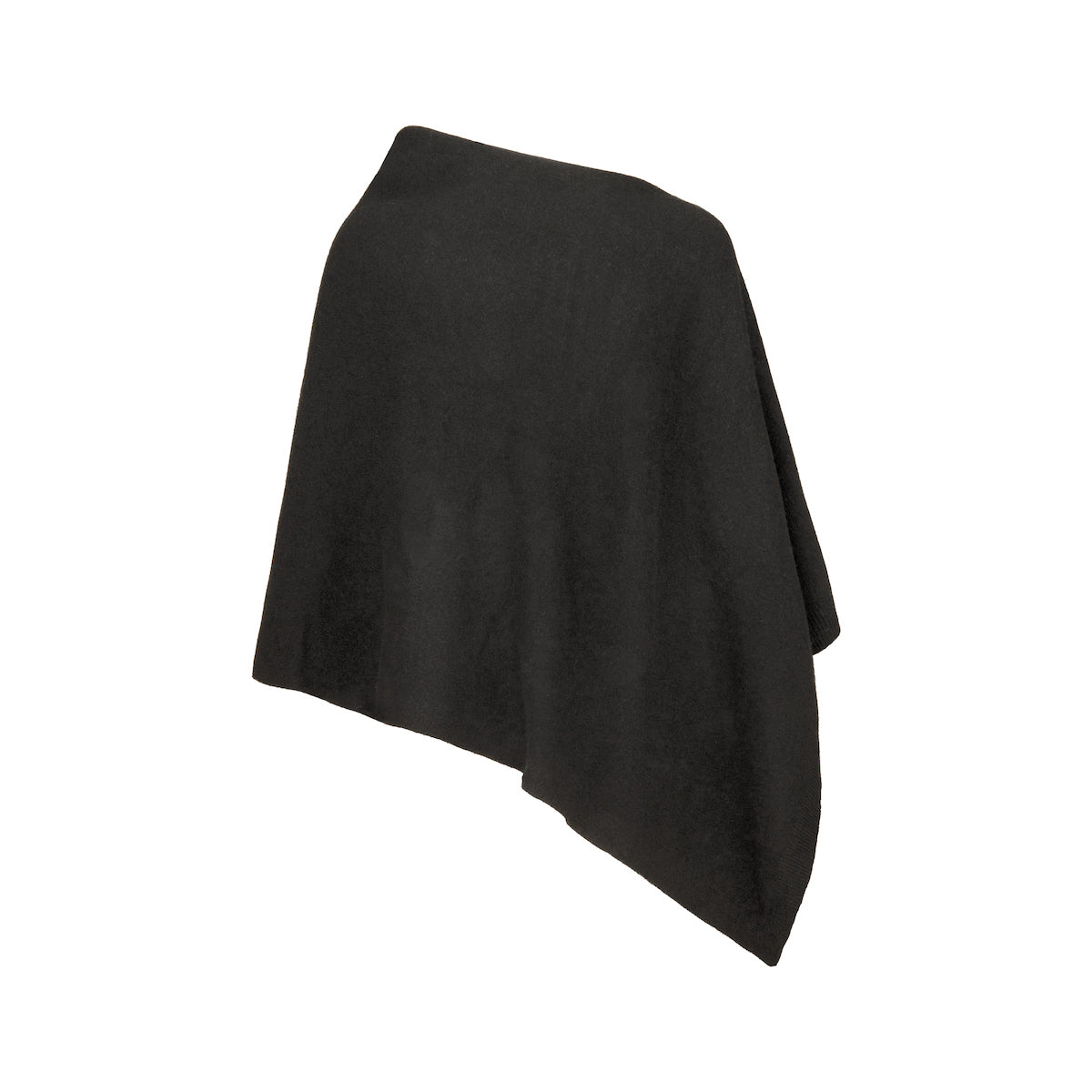 Poncho Zwart Les Cordes ( LCPONCHO2 )