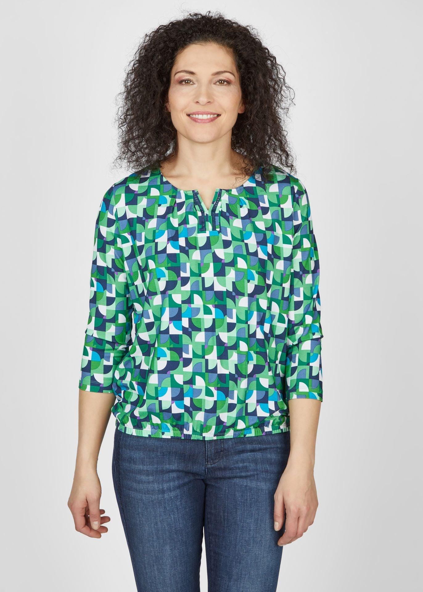 Shirt Groen Rabe ( 111355/1416 ) - Delaere Womenswear