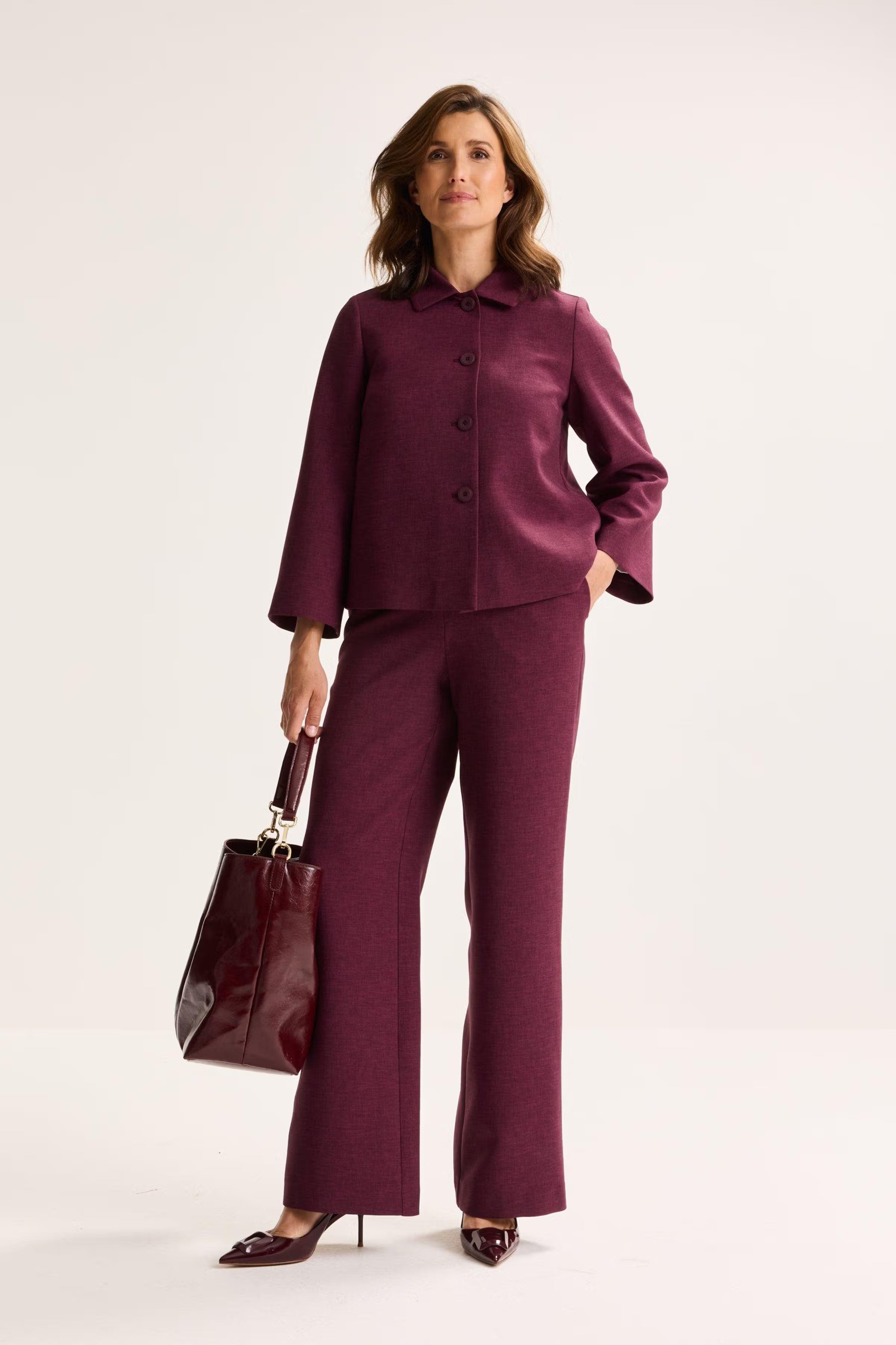 Broek Aubergine Mayerline ( Cana2 6066/900 )