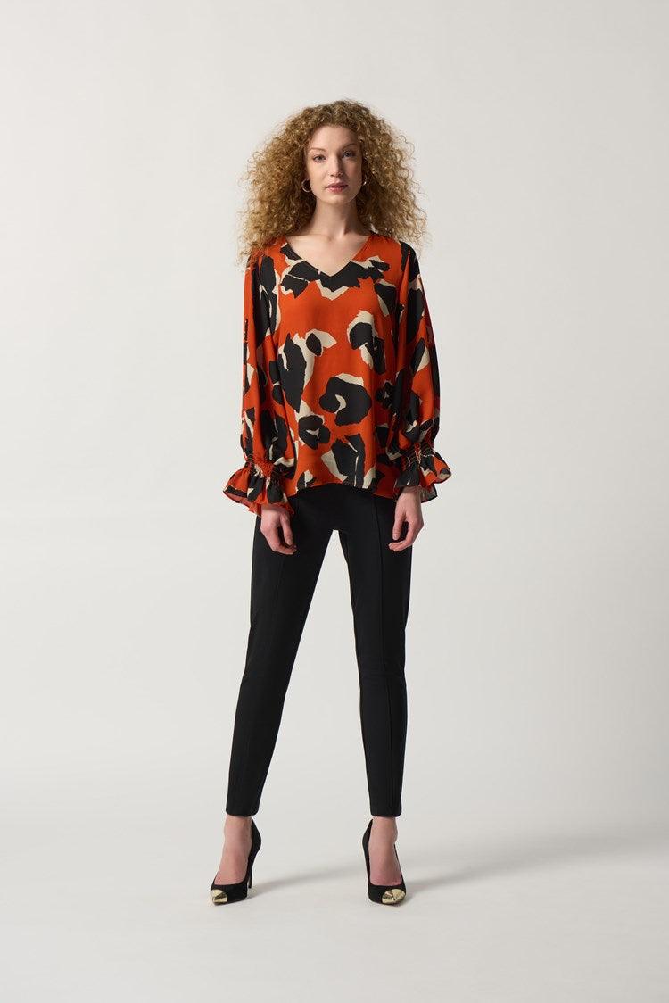 Bloes Oranje Ribkoff ( 233201/4097 ) - Delaere Womenswear