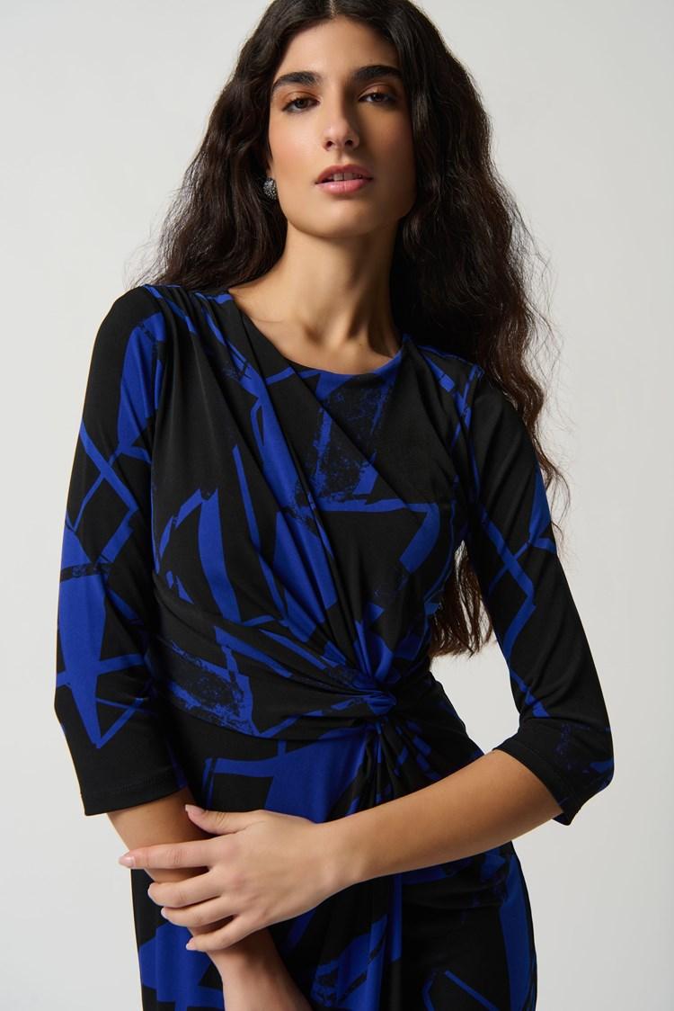 Kleedje Blauw Ribkoff ( 234059/2932 ) - Delaere Womenswear