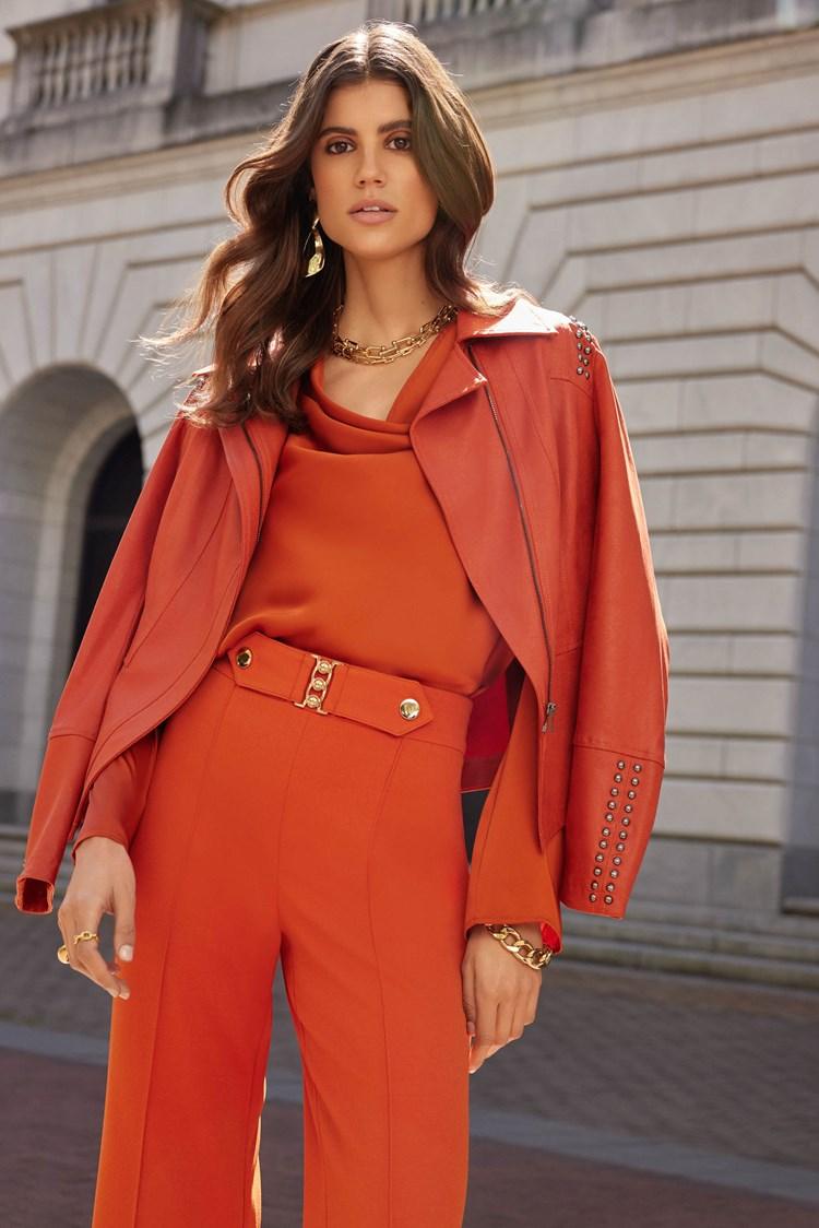 Vest Oranje Ribkoff ( 233926/4051 ) - Delaere Womenswear