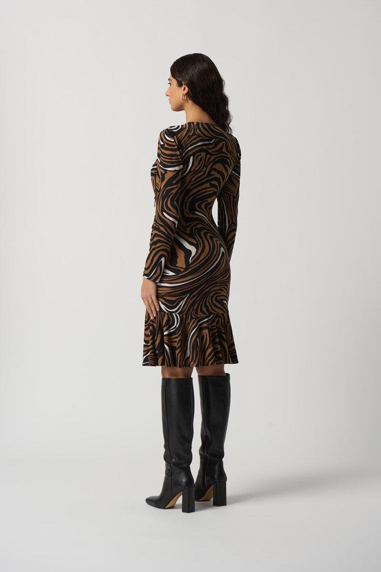 Kleedje Bruin Ribkoff ( 233221/178 ) - Delaere Womenswear