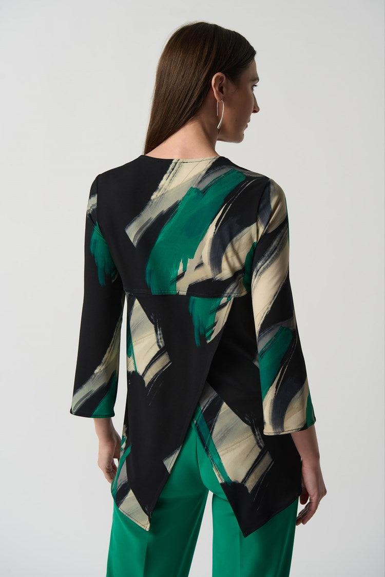 Bloes Groen Ribkoff ( 233178/178 ) - Delaere Womenswear