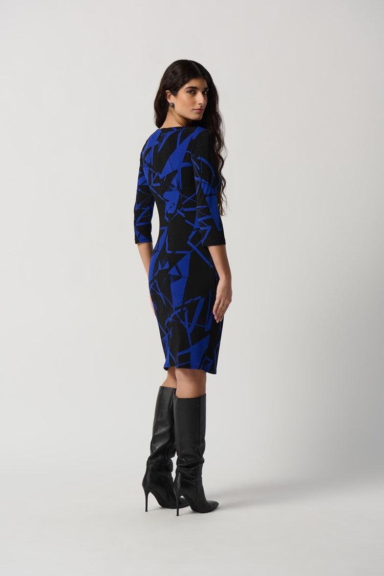 Kleedje Blauw Ribkoff ( 234059/2932 ) - Delaere Womenswear