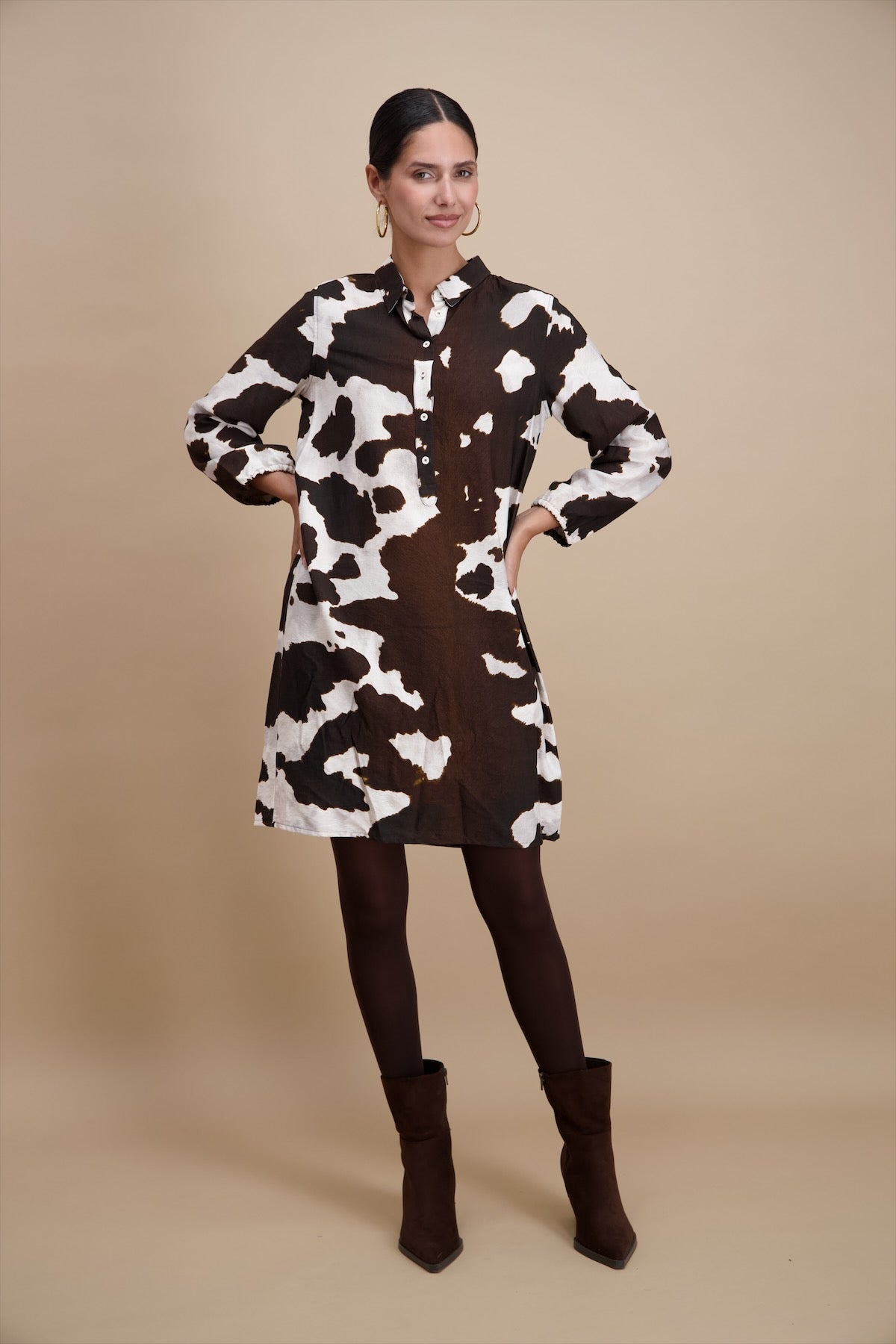 Kleedje Bruin Signe Nature ( 890286/03 )