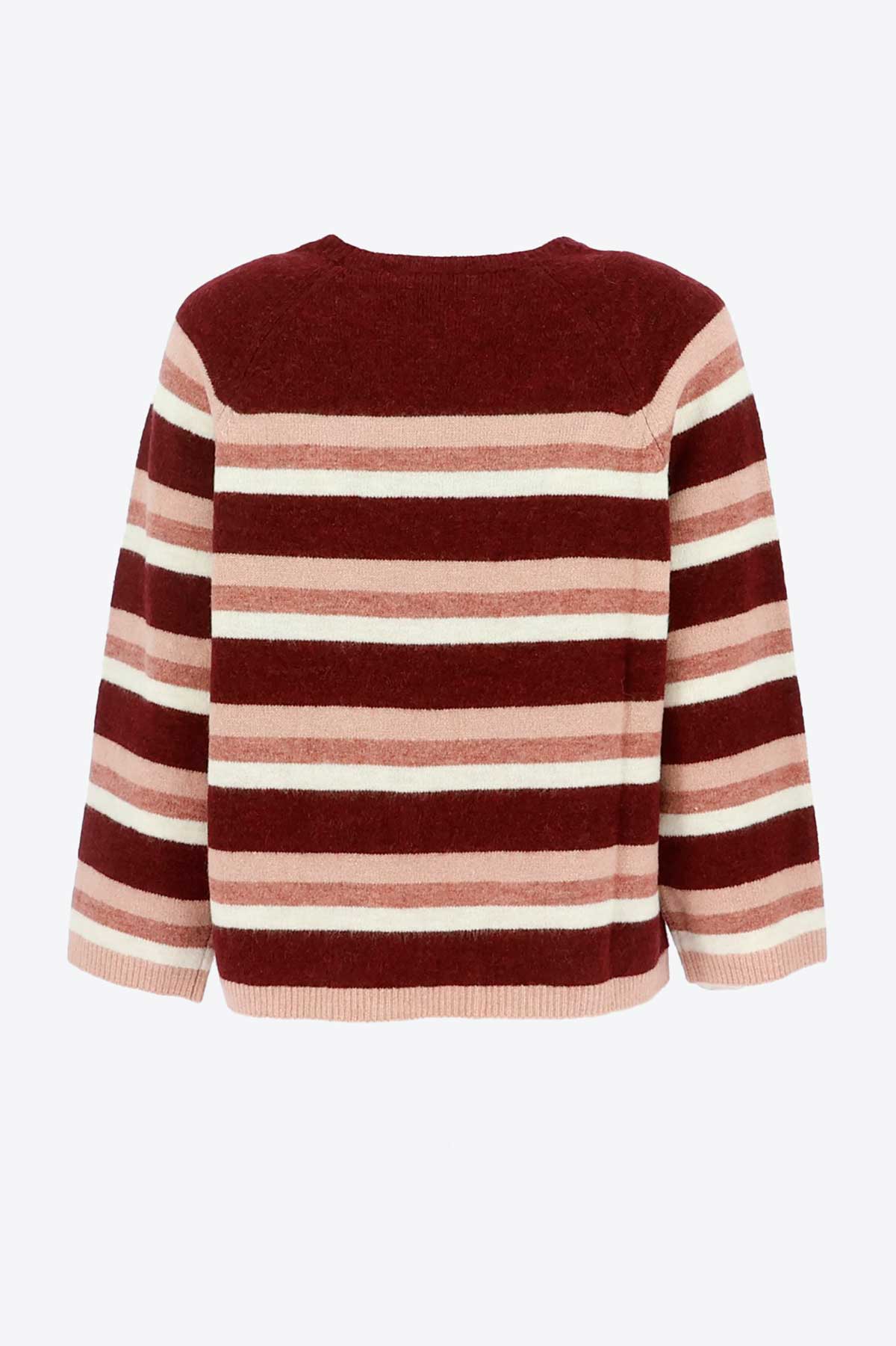 Pull Aubergine Signe Nature ( 842244/4 )