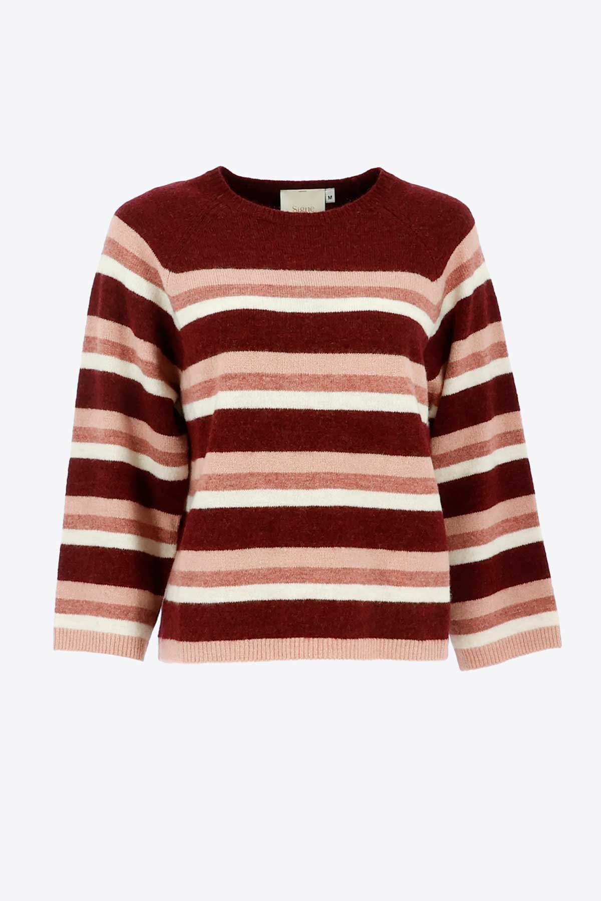 Pull Aubergine Signe Nature ( 842244/4 )