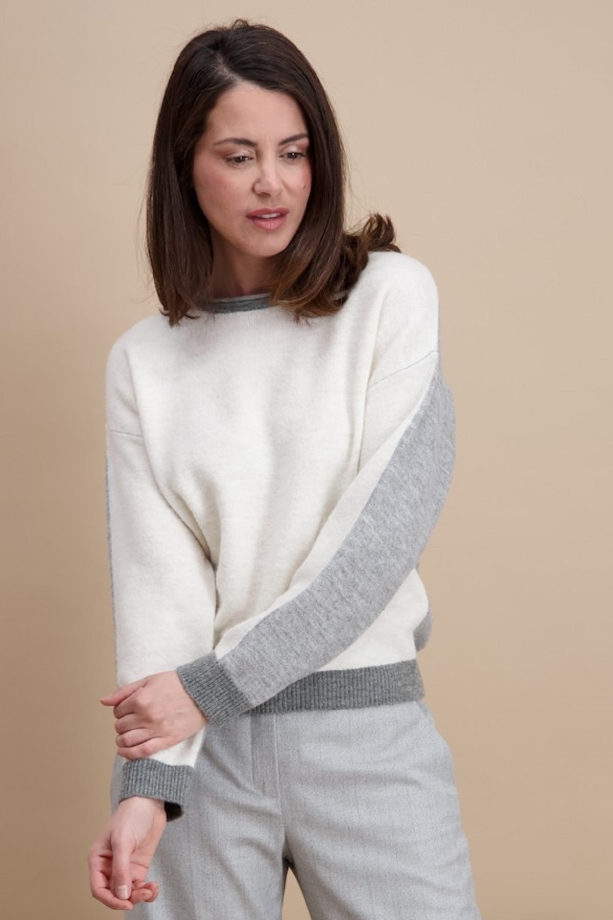 Pull Grijs Signe Nature ( 842243/7 )