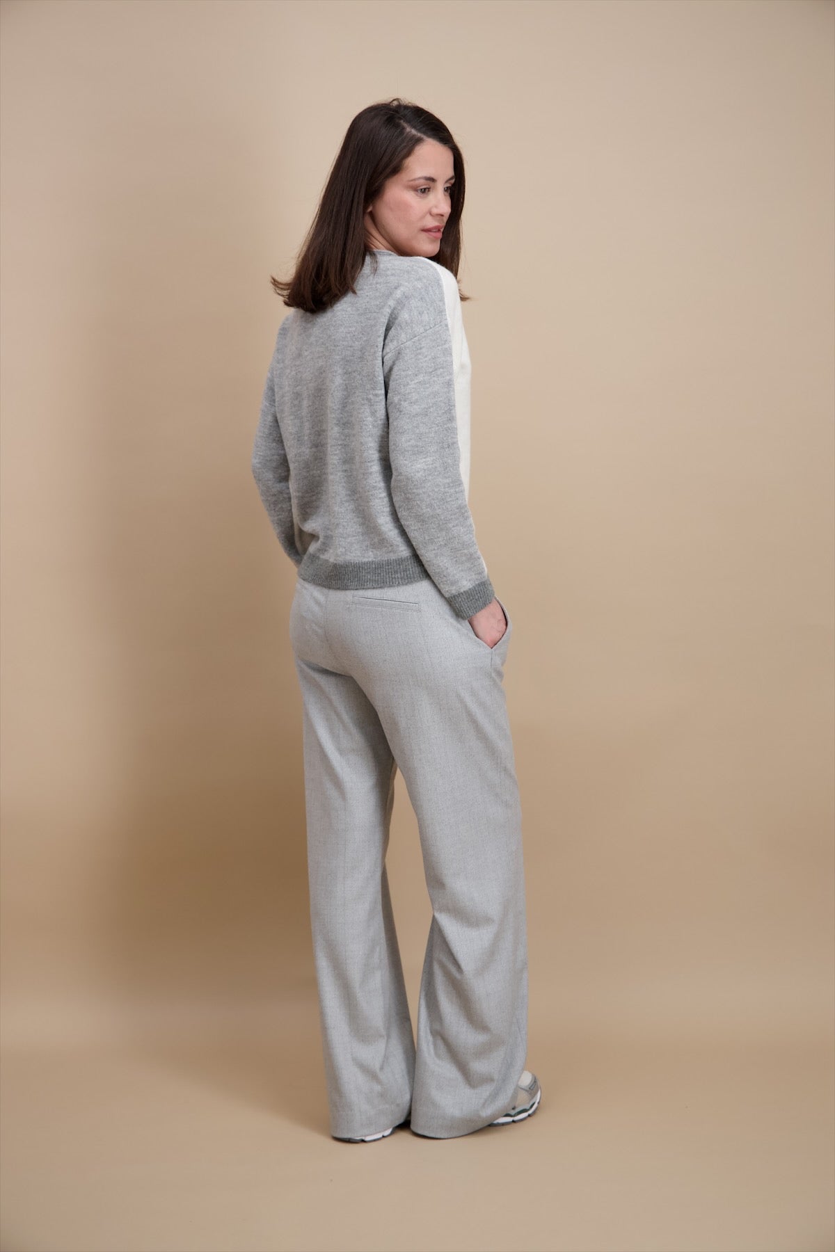 Pull Grijs Signe Nature ( 842243/7 )
