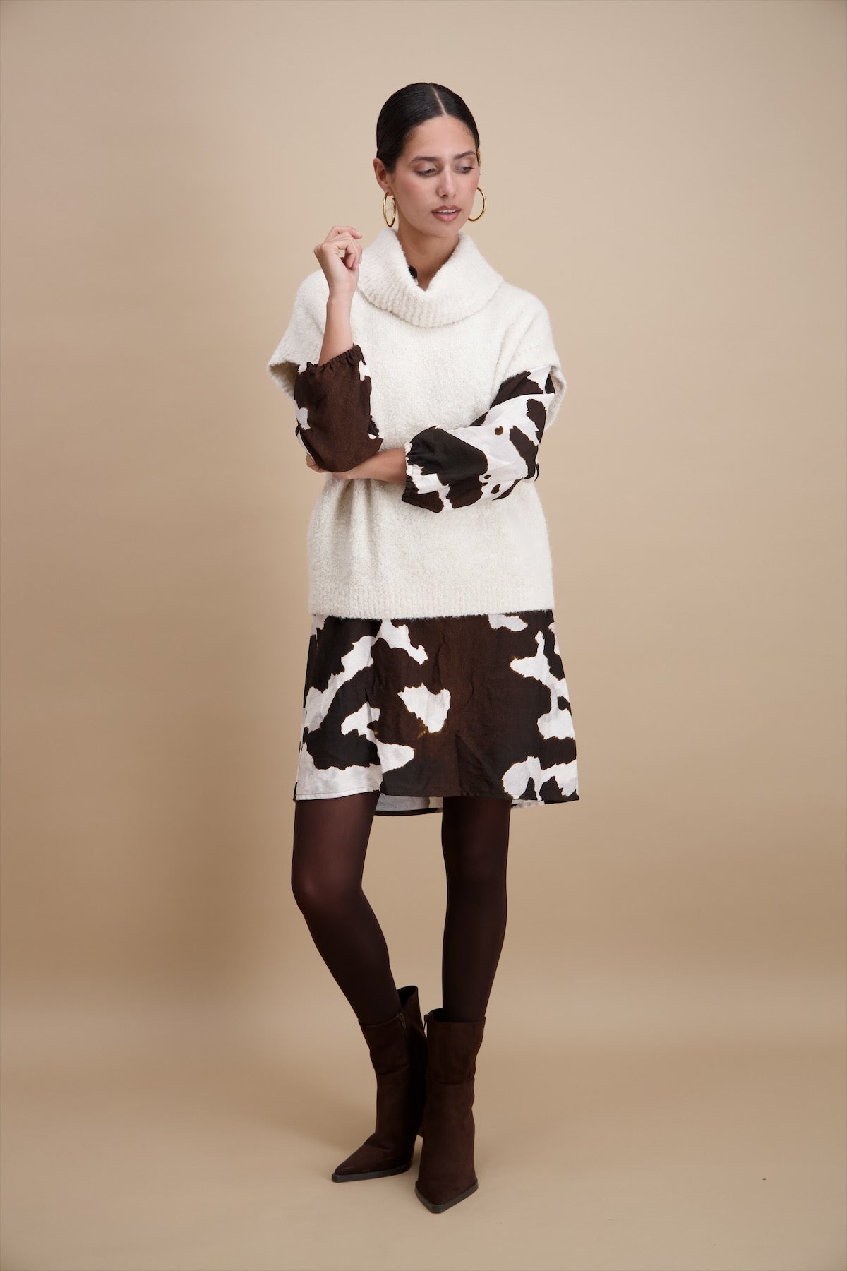Pull Ecru Signe Nature ( 842246/1 )