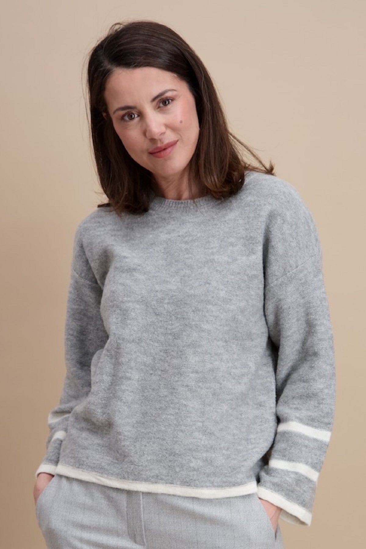 Pull Grijs Signe Nature ( 842242/7 )