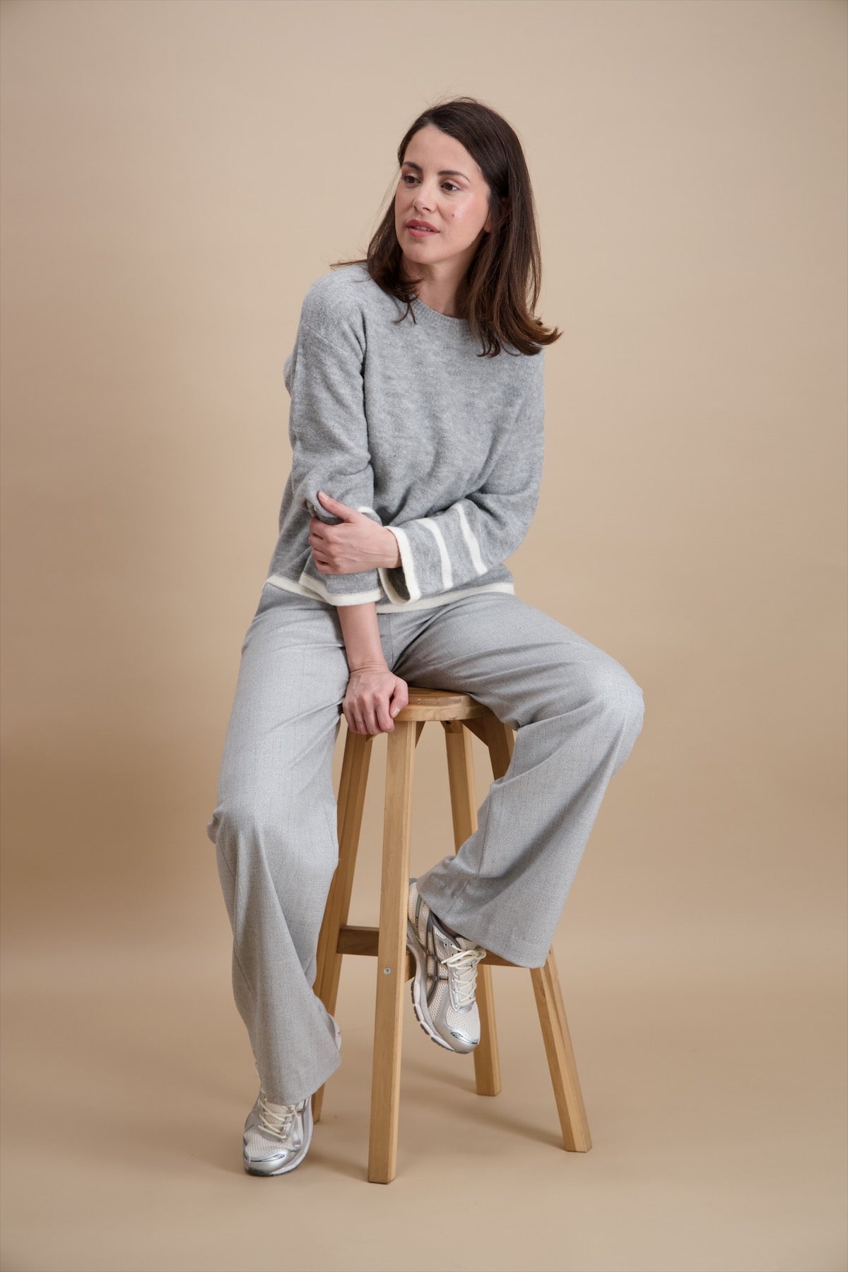 Pull Grijs Signe Nature ( 842242/7 )