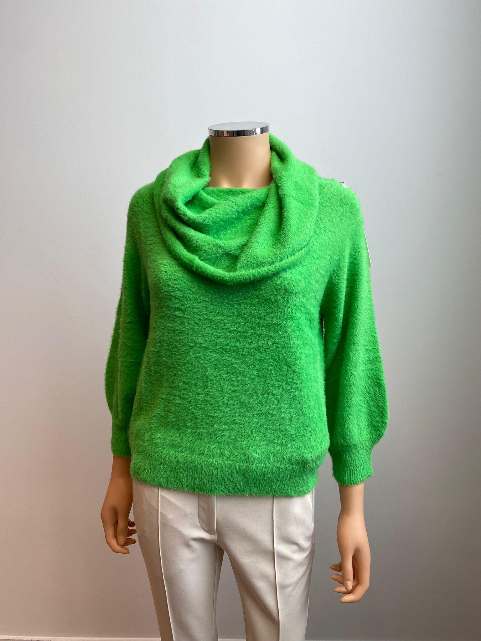Pull Groen Senso ( 9325 Ethel Green ) - Delaere Womenswear
