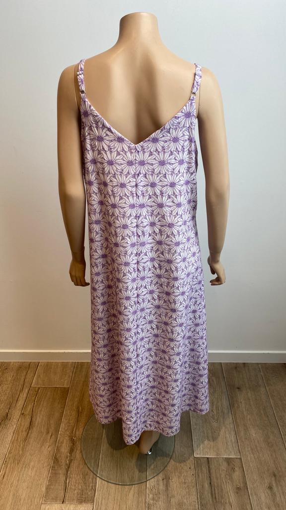 Kleedje Lila Senso ( 7560 Adria / Lila ) - Delaere Womenswear