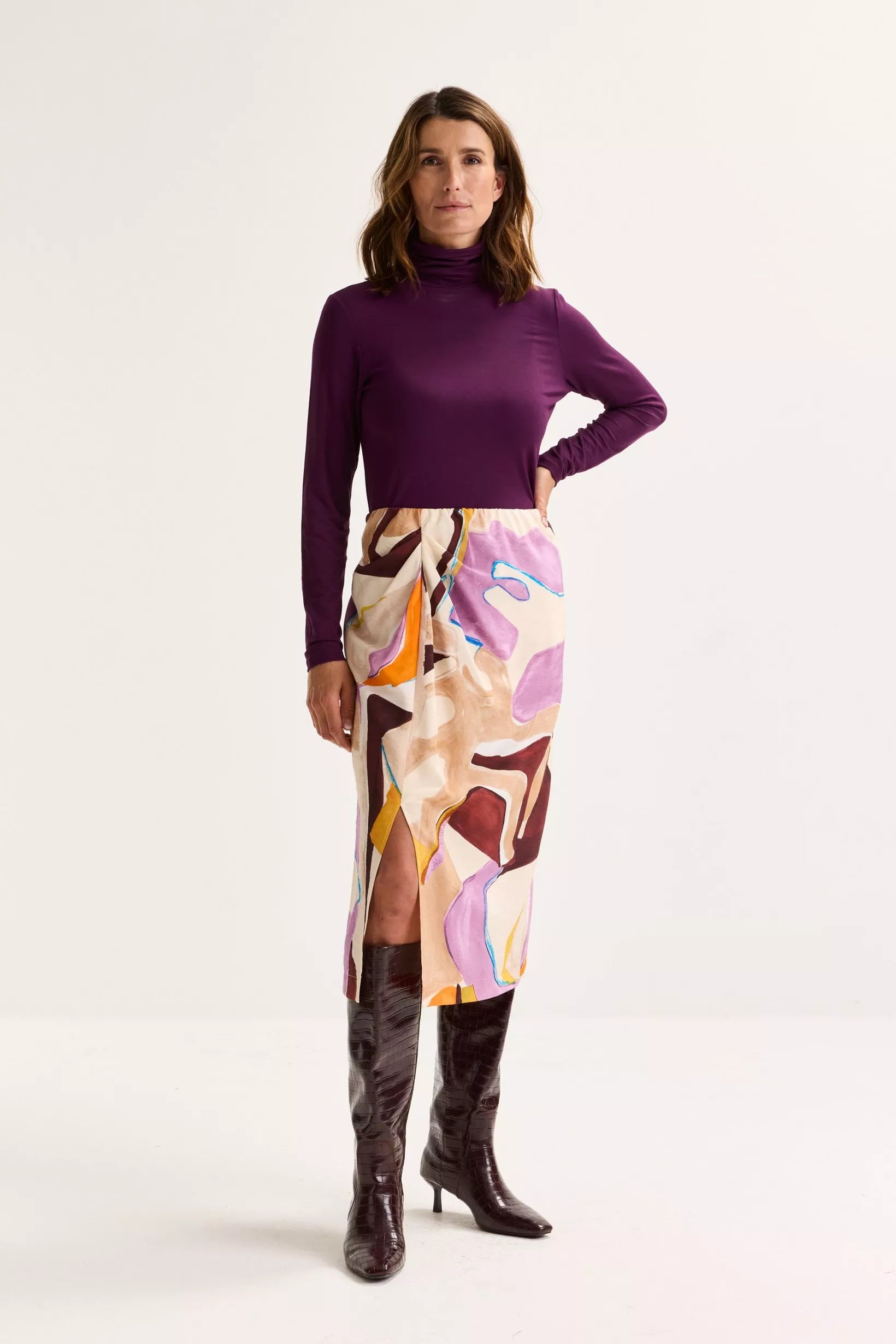 Pull Bordeaux Mayerline ( Jiris 4873/975 )