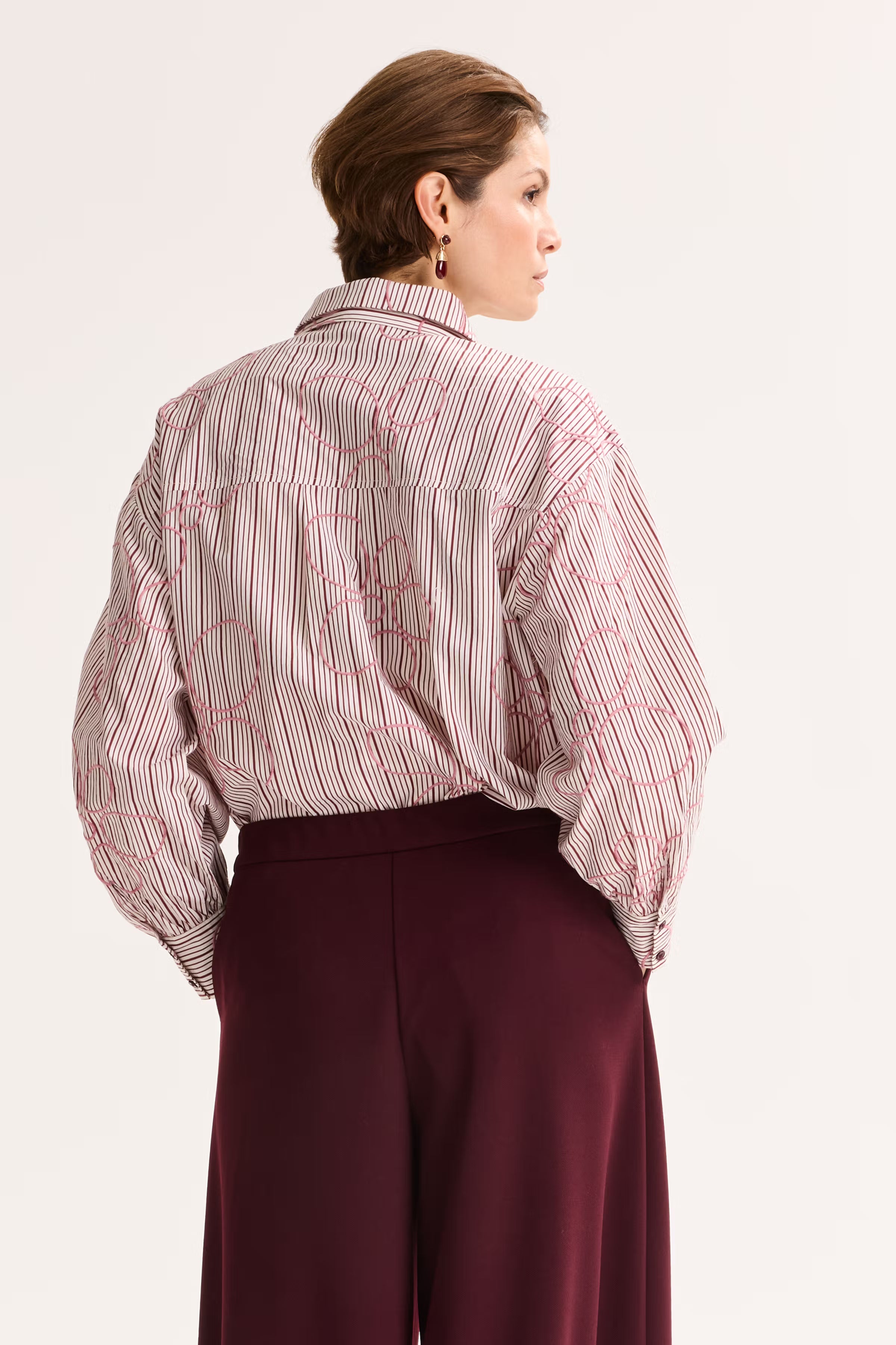 Chemisier Aubergine Mayerline (Jorina1 6800/599)