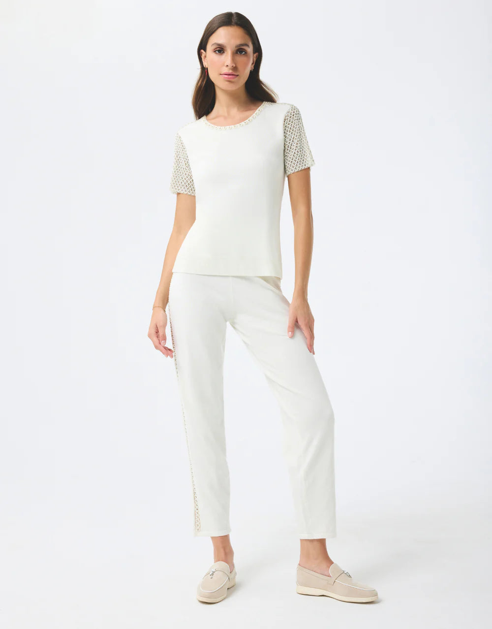 Pull Ecru Leo & Ugo ( Ae036/Offwhite )