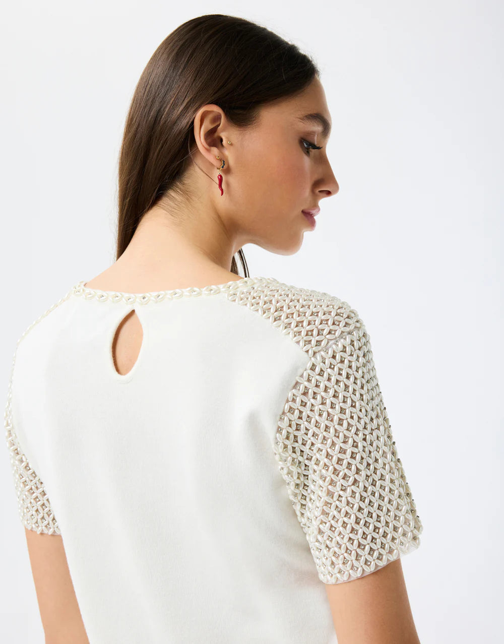 Pull Ecru Leo & Ugo ( Ae036/Offwhite )