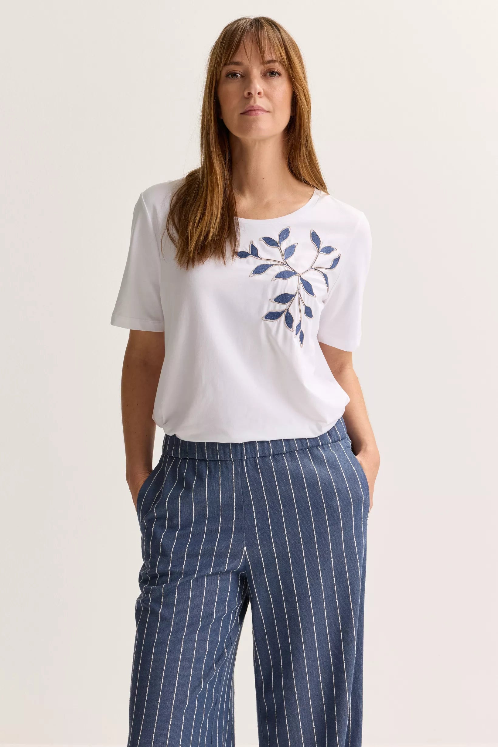 T-Shirt Wit Mayerline ( Joeda 5859/300 )