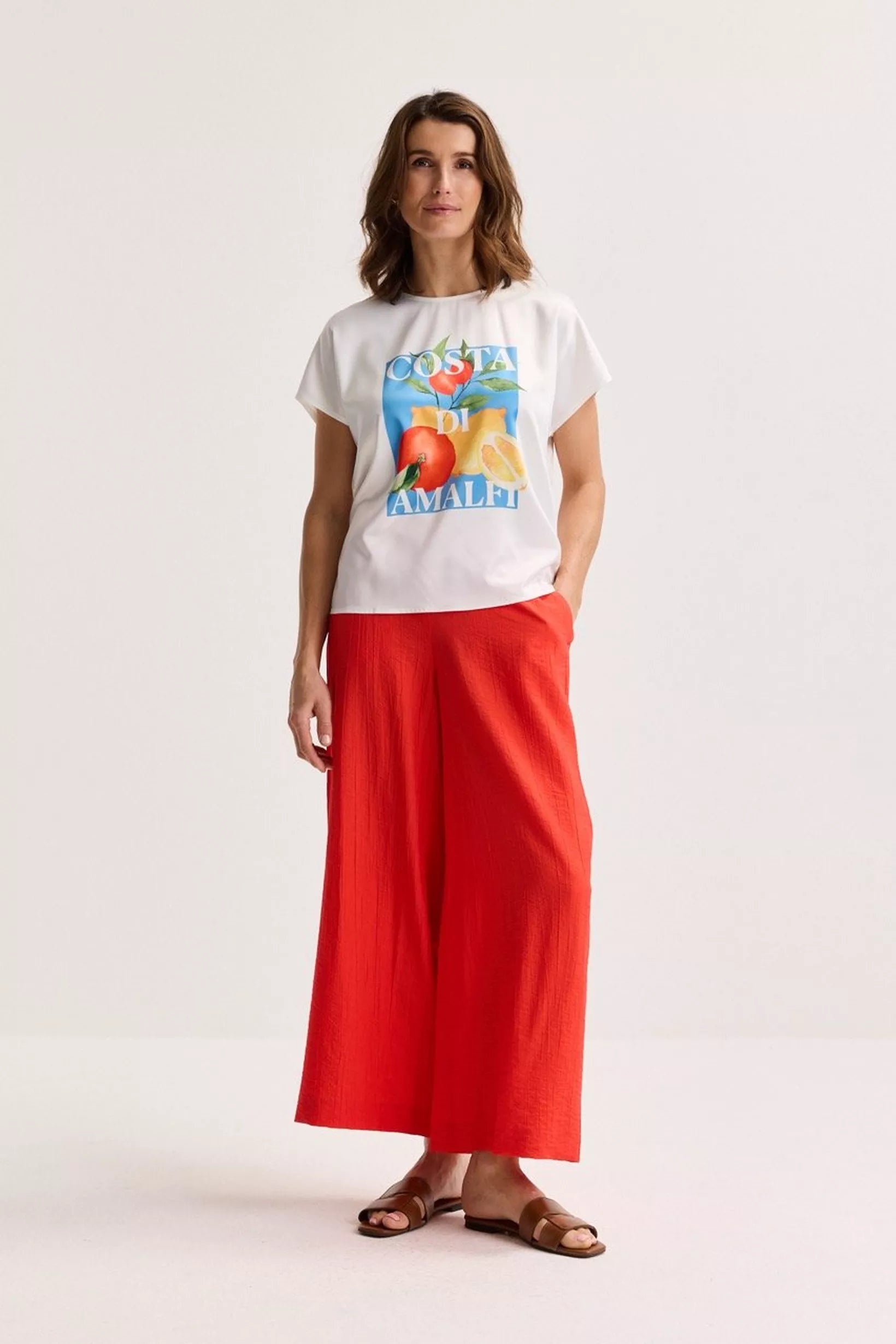 T-Shirt Wit Mayerline ( Jadie-V 5876/300 )