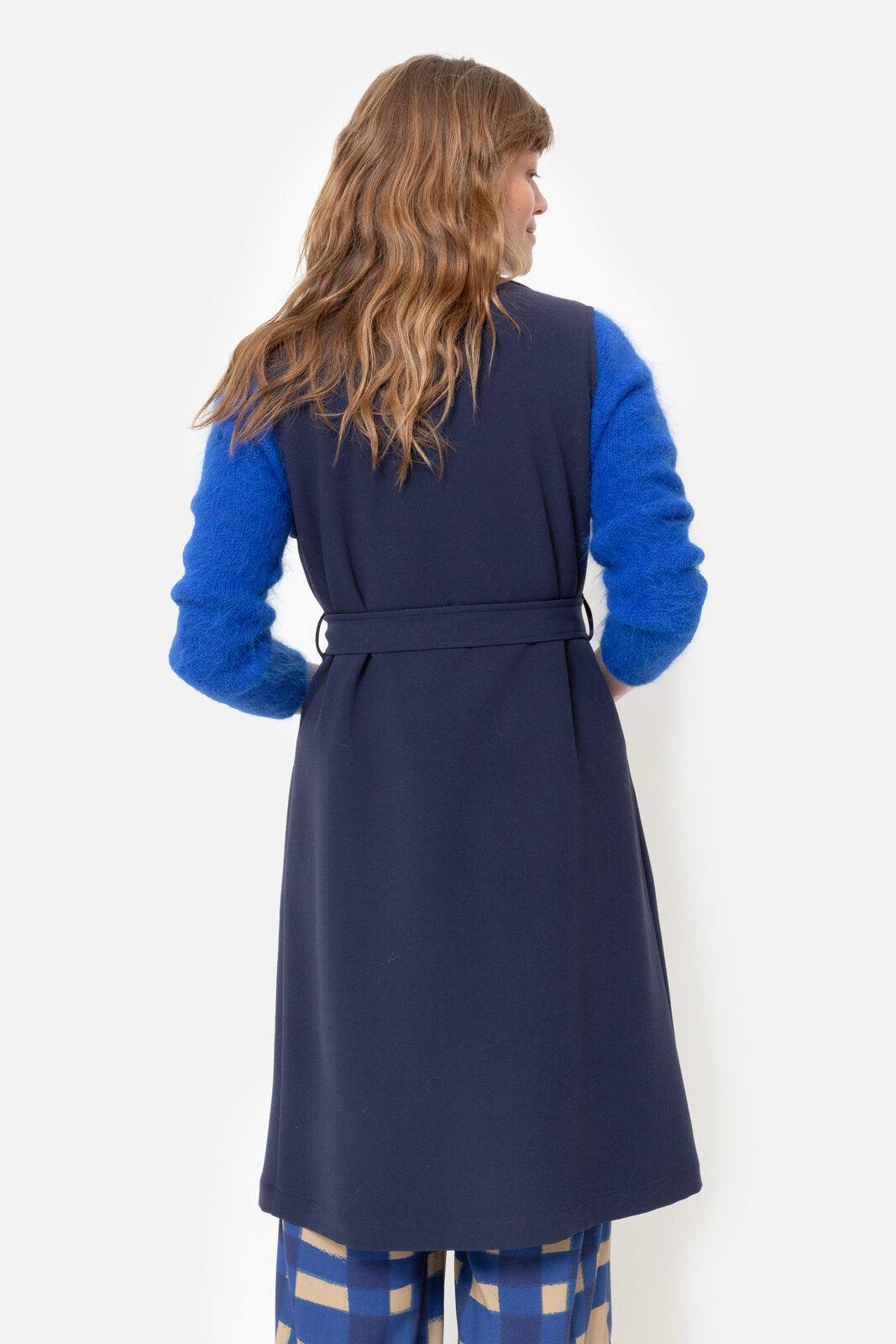 Giletvest Marine Terre Bleue ( Oona/575 ) - Delaere Womenswear