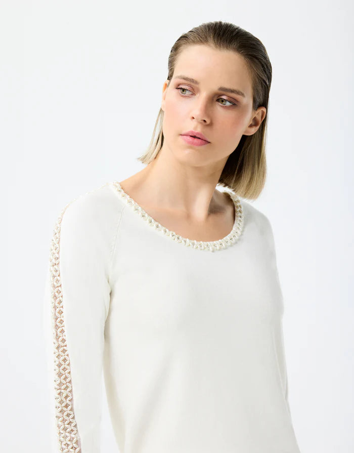 Pull Blanc Leo &amp; Ugo ( Ae019/Offwhite )