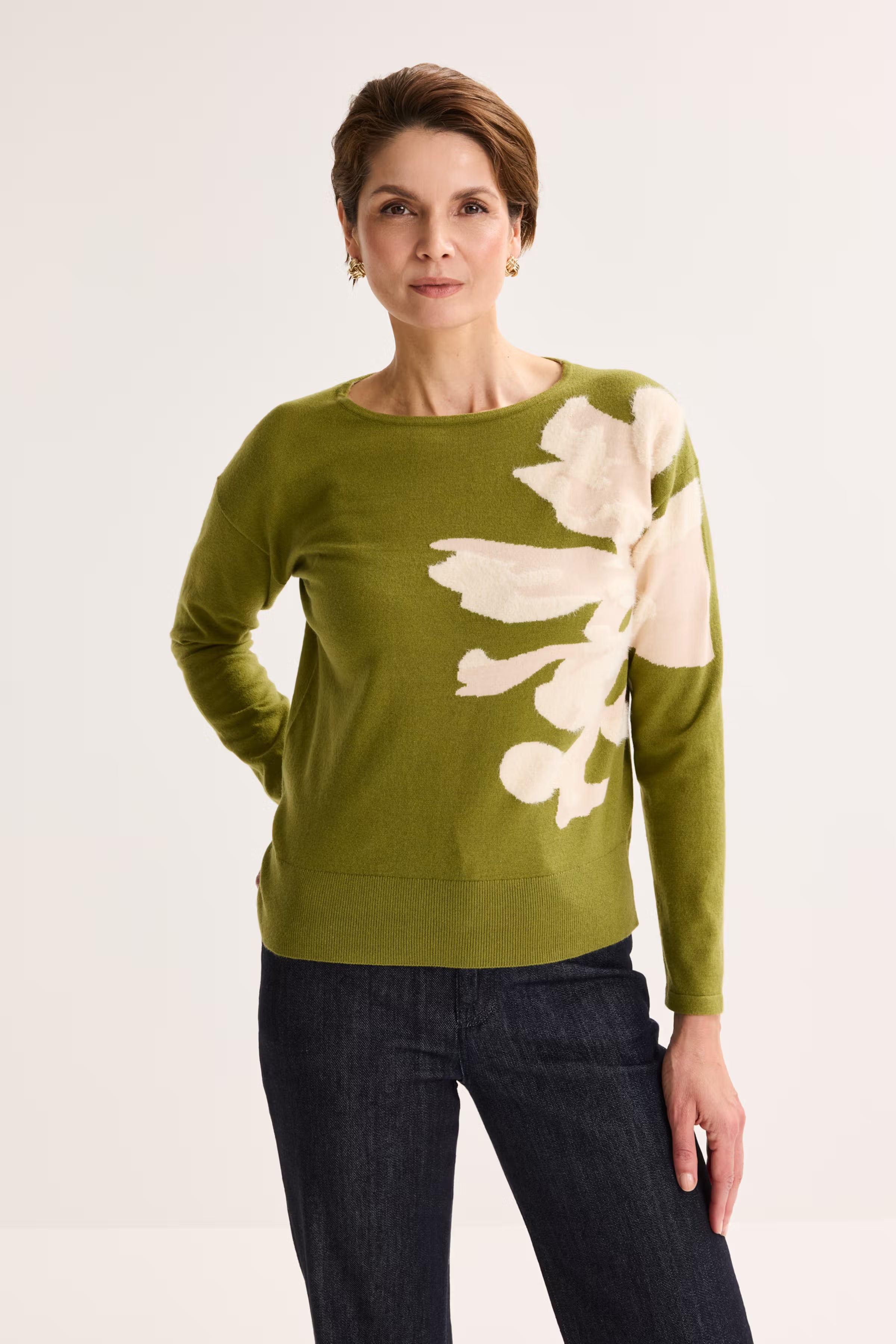 Pull Groen Mayerline ( Anjo 6677/053 )