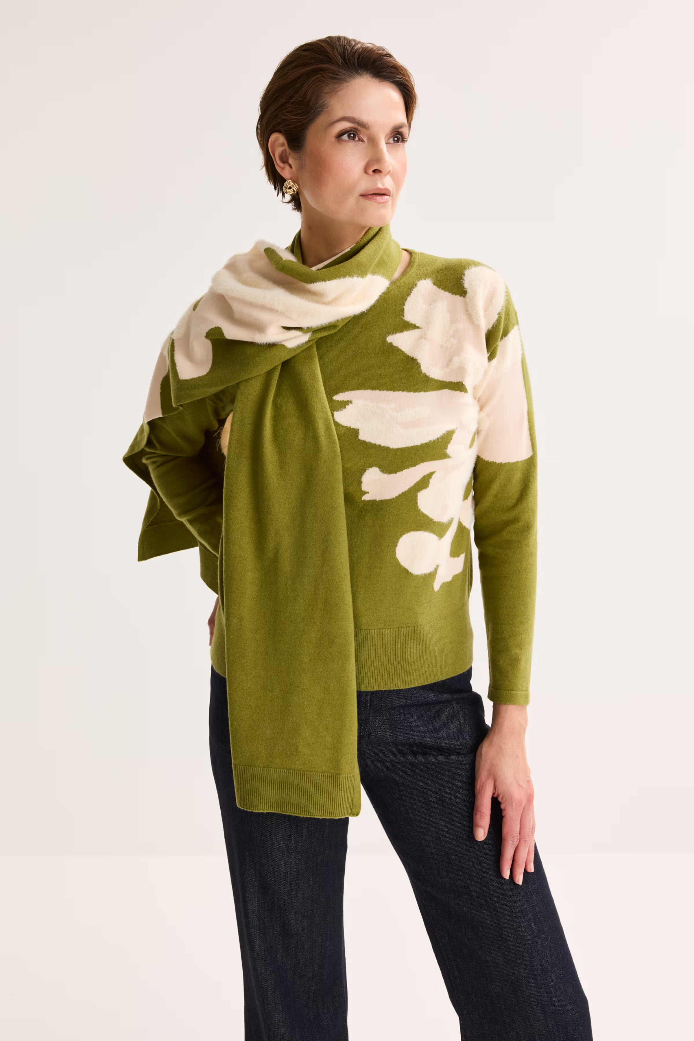Pull Groen Mayerline ( Anjo 6677/053 )