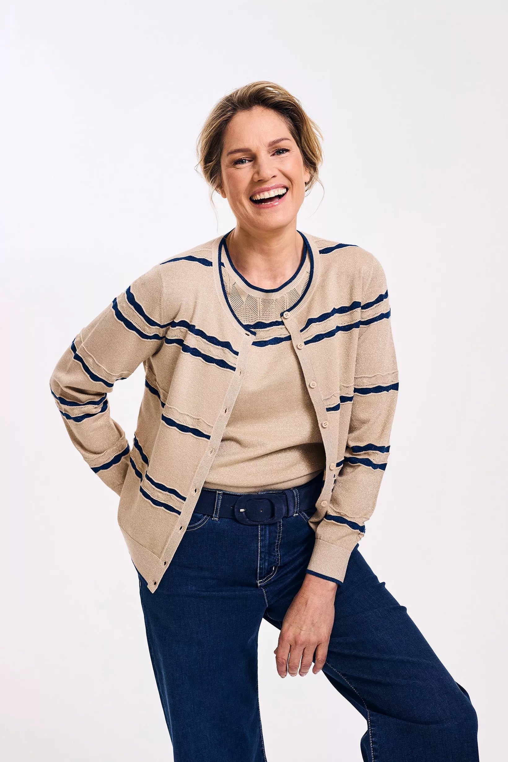 Pull sans manches Beige Mayerline ( Abeline 2608/334 )