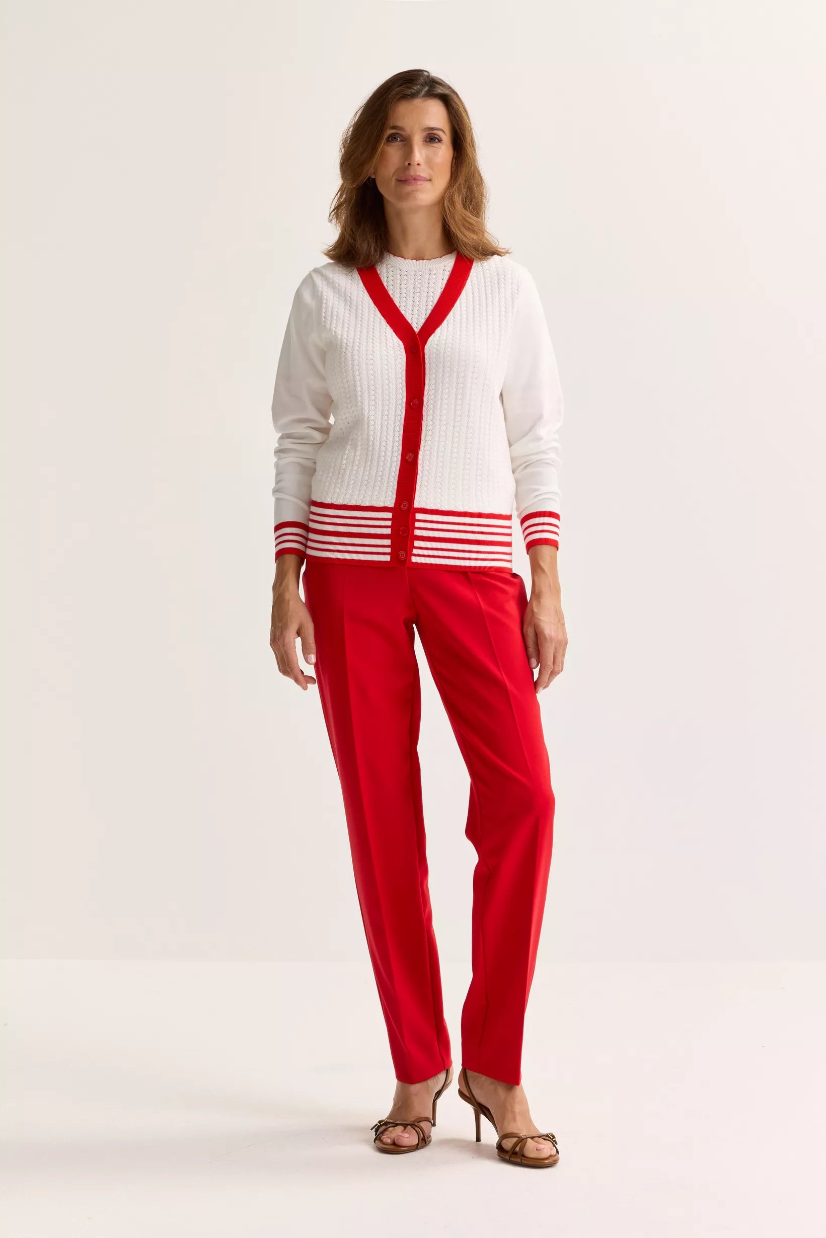 Giletpull Rood Mayerline ( Angel 5611/418 )