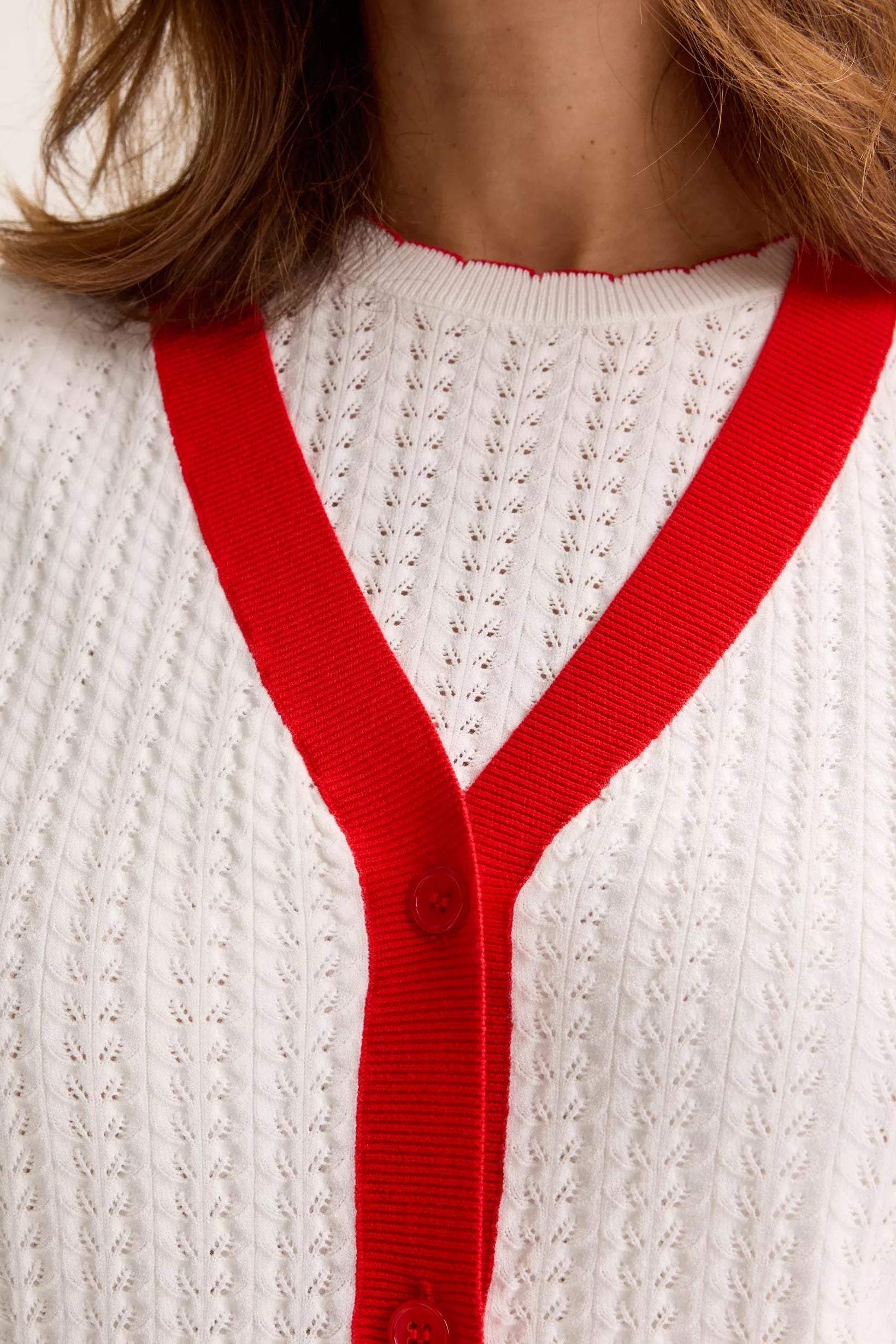 Giletpull Rood Mayerline ( Angel 5611/418 )