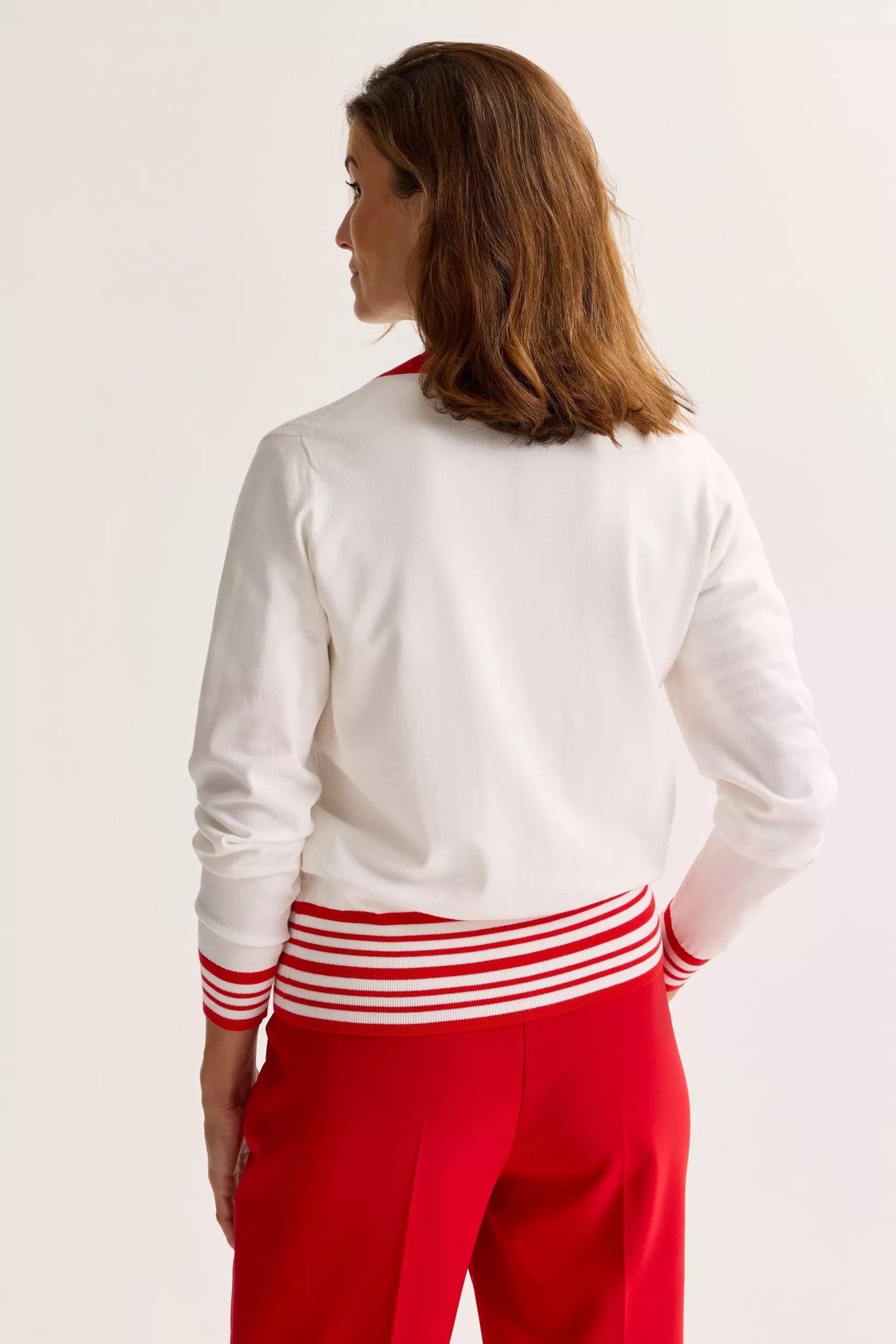 Giletpull Rood Mayerline ( Angel 5611/418 )